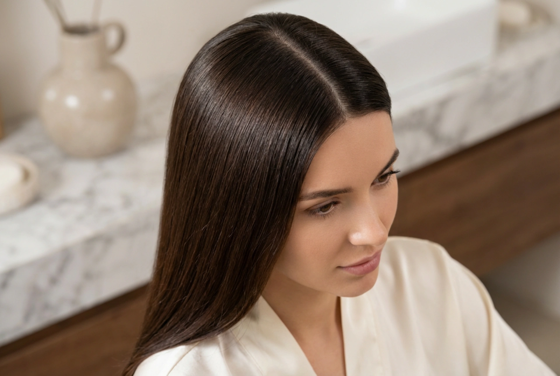 Peinados con raya: en medio, a un lado y en zigzag