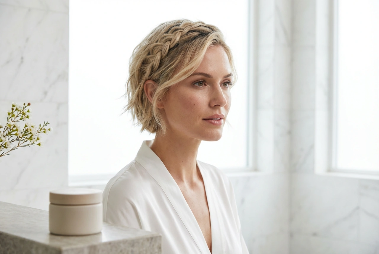 Peinados de novia para cabello corto con trenza: ideas y técnicas