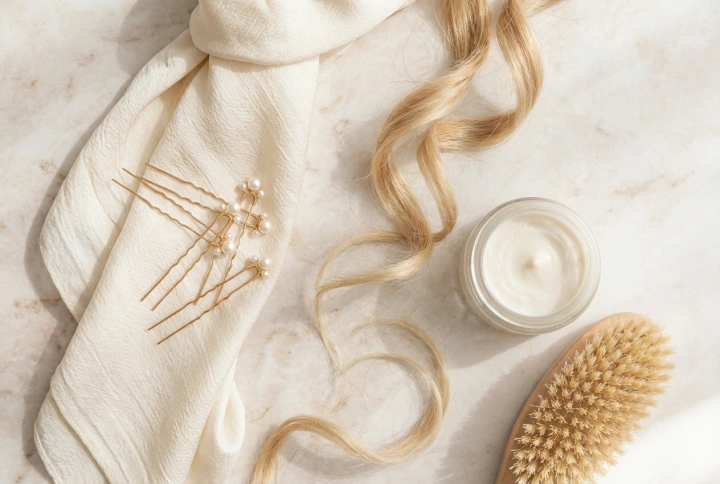 Peinados de novia para cabello corto: volumen, textura y accesorios
