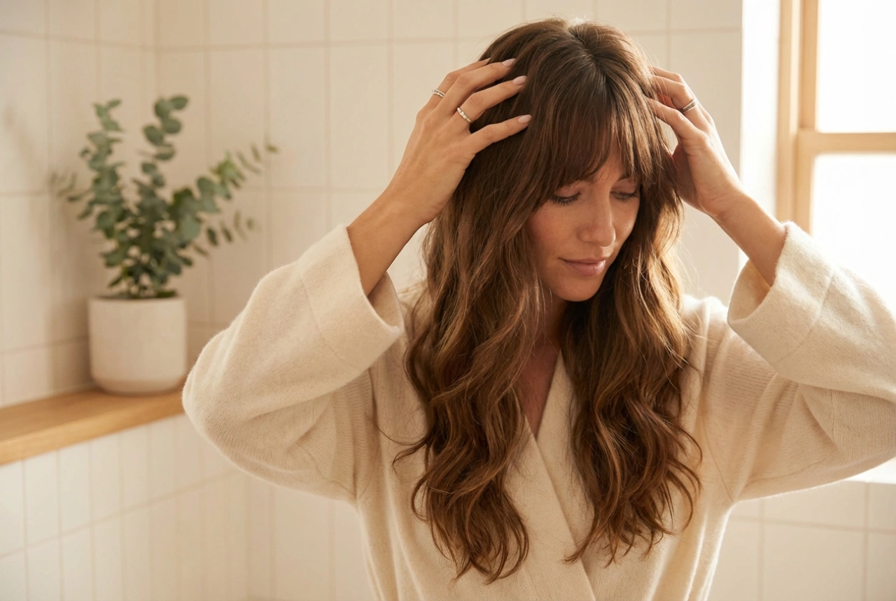 Flequillo con pelo largo: cómo integrarlo y peinarlo a diario