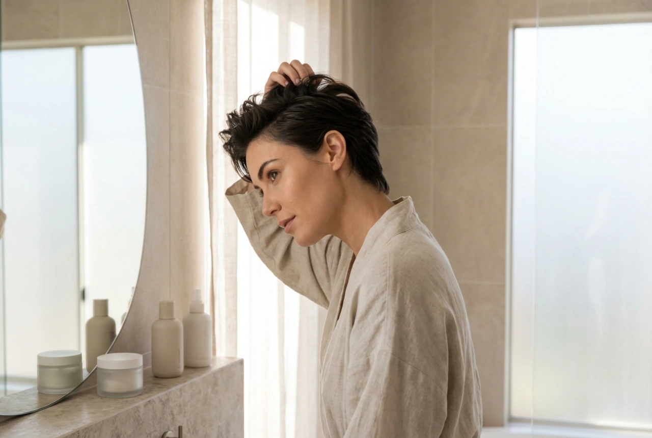Faux hawk femenino para cabello corto: cómo lograr el estilo mohicano sin cortar