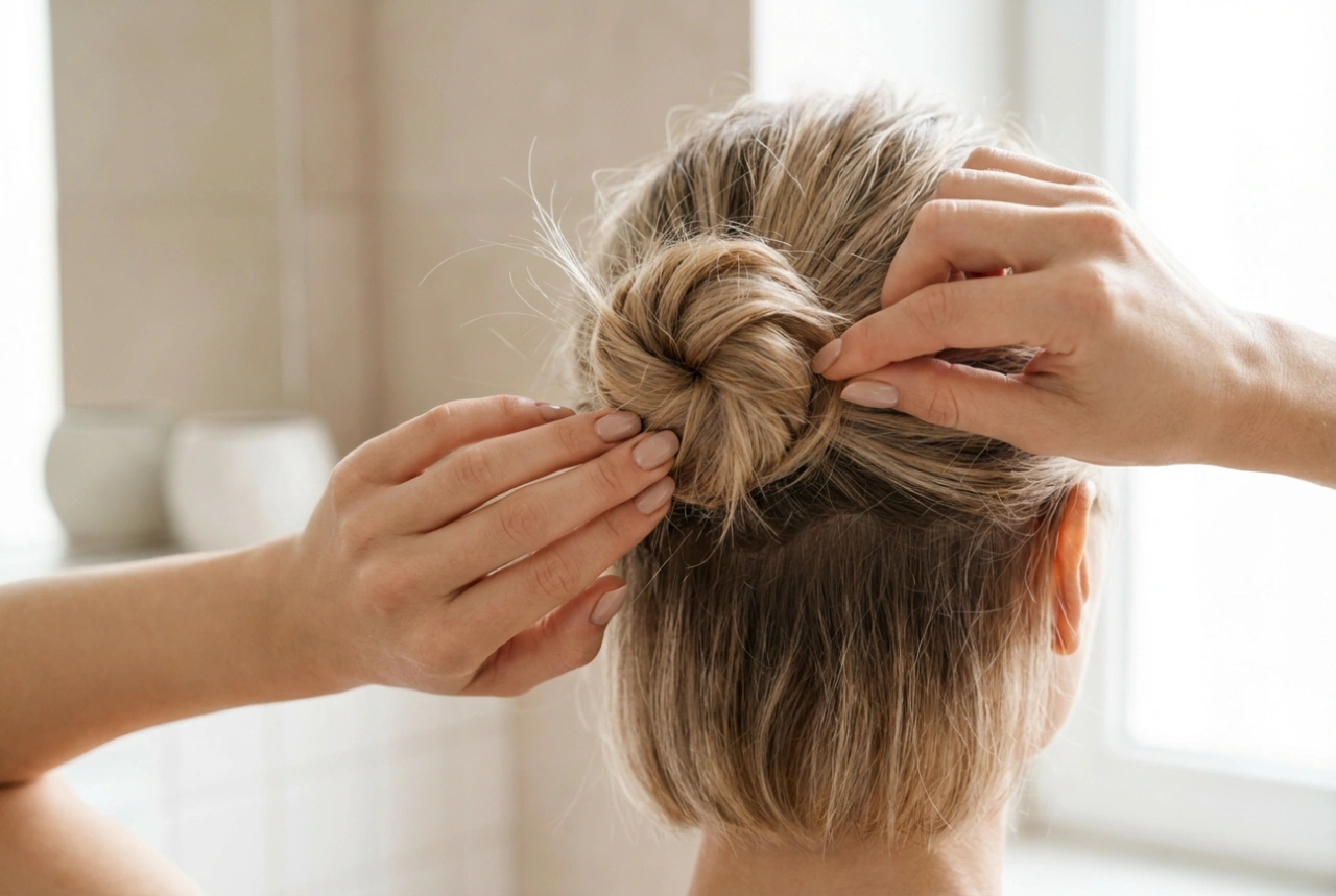 Moño en pelo corto: tres técnicas para diferentes longitudes y densidades