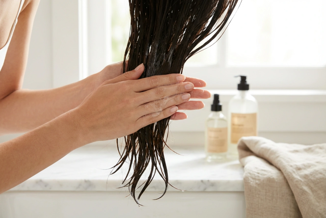 Cómo lavar el cabello correctamente para evitar apelmazar la raíz y las puntas