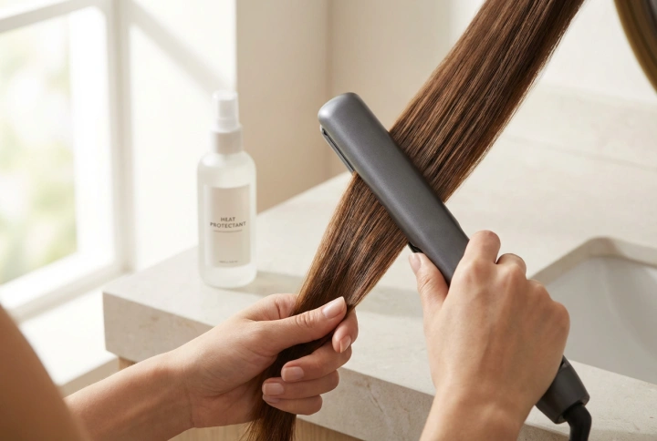 Alisado perfecto con plancha: guía paso a paso y protección térmica