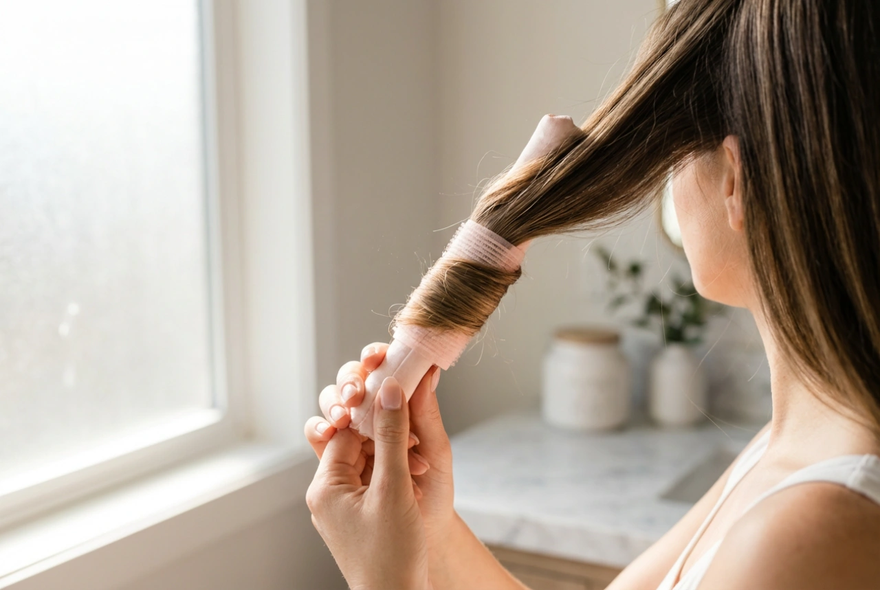 Rulos para el cabello: tipos, cómo ponerlos y fijar las ondas sin calor