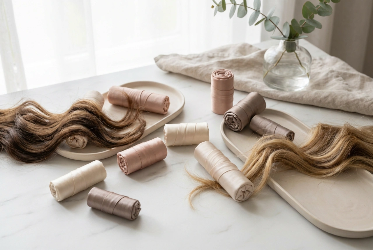 Rulos para el cabello: cómo elegir el diámetro y rizar sin calor