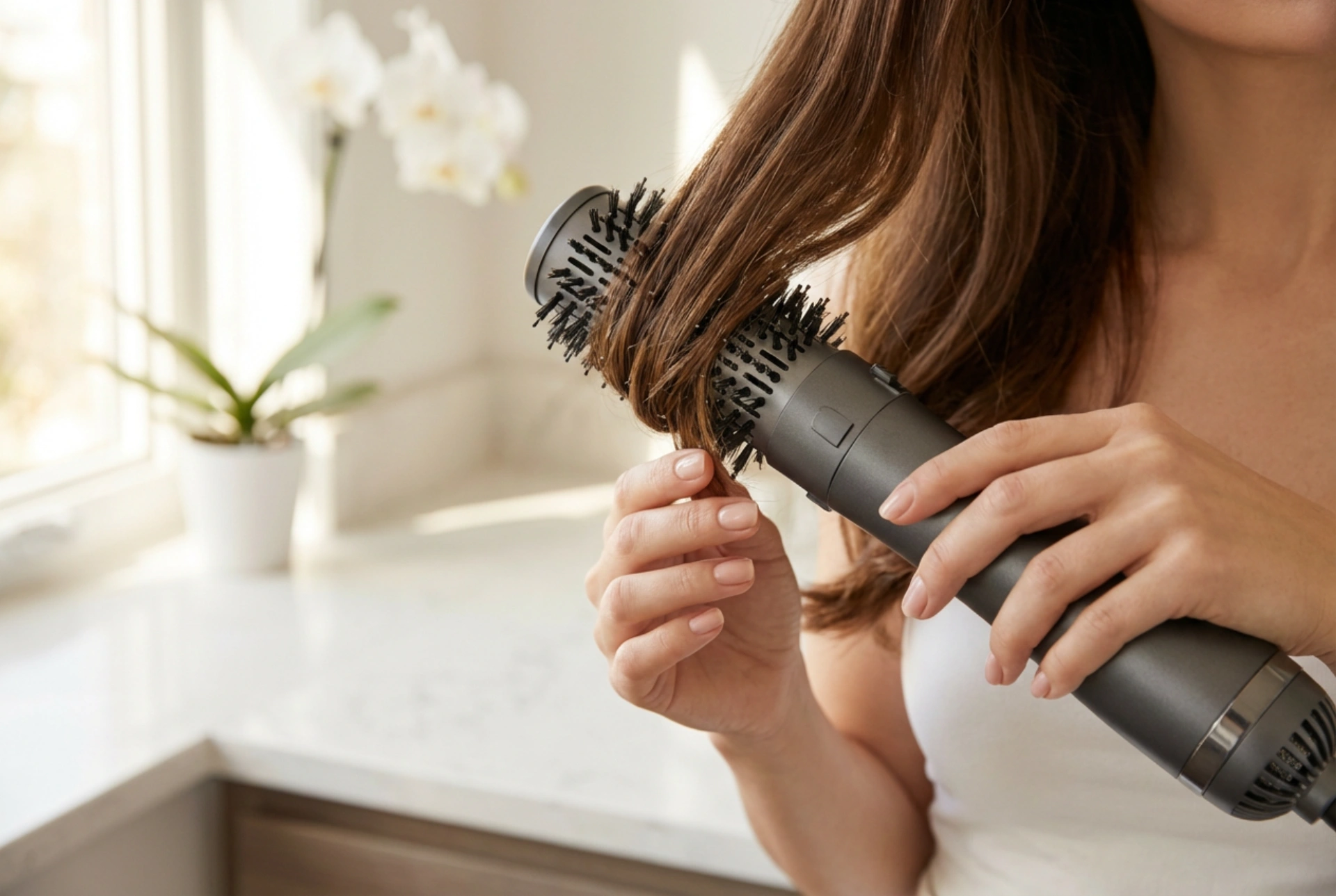 Cepillo moldeador rotativo: cómo moldear y rizar el cabello paso a paso