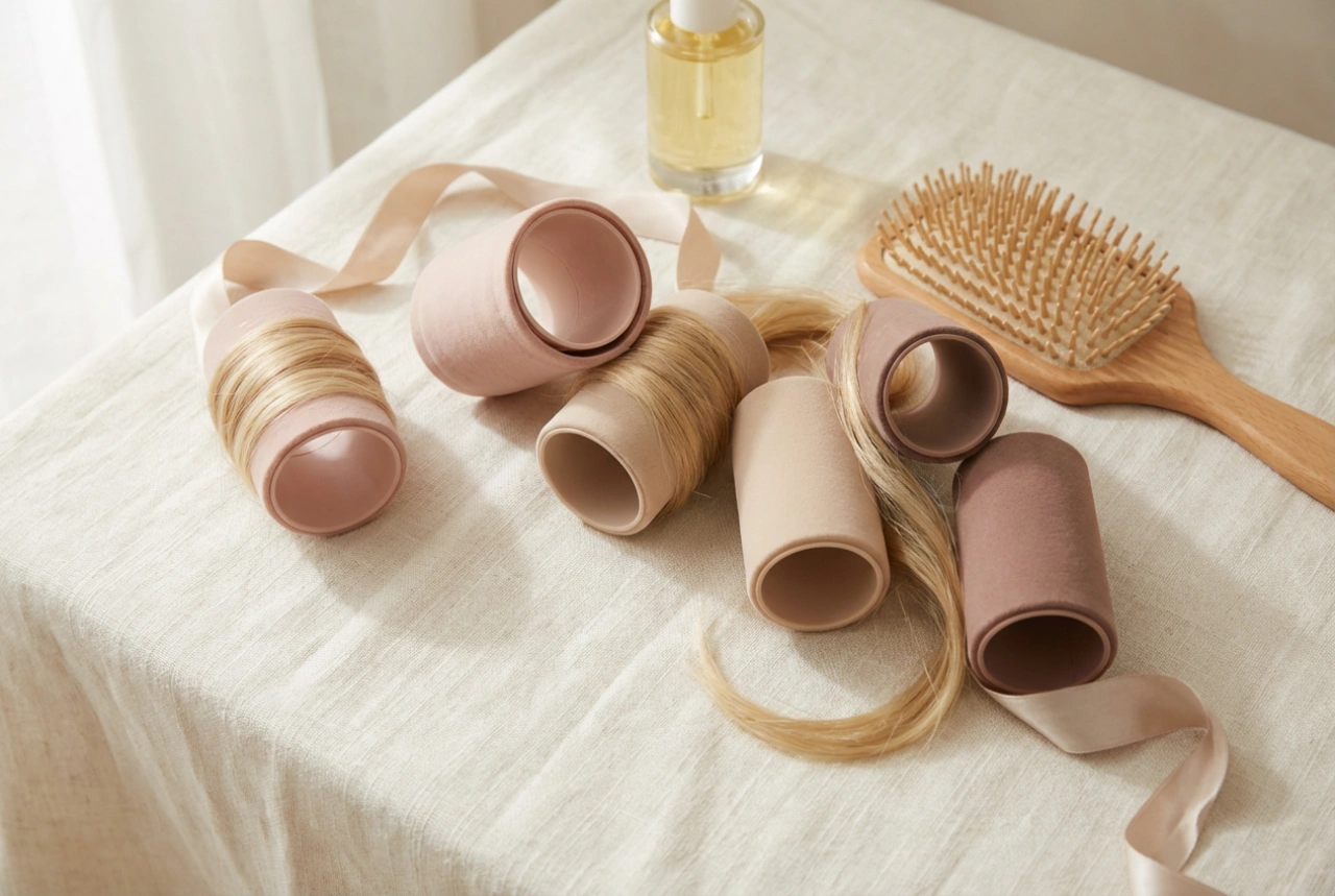 Rulos grandes para el cabello: volumen en la raíz y ondas suaves