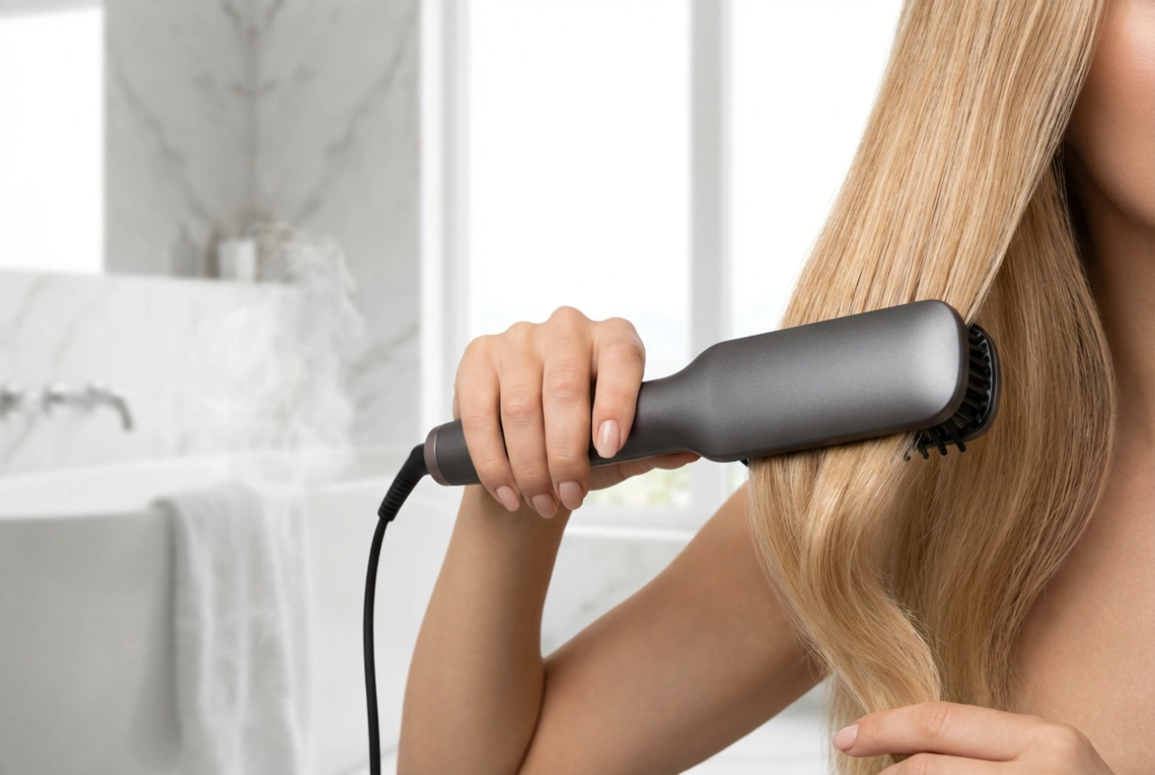 Moldeado todo en uno: cómo usar el cepillo secador para un cabello radiante
