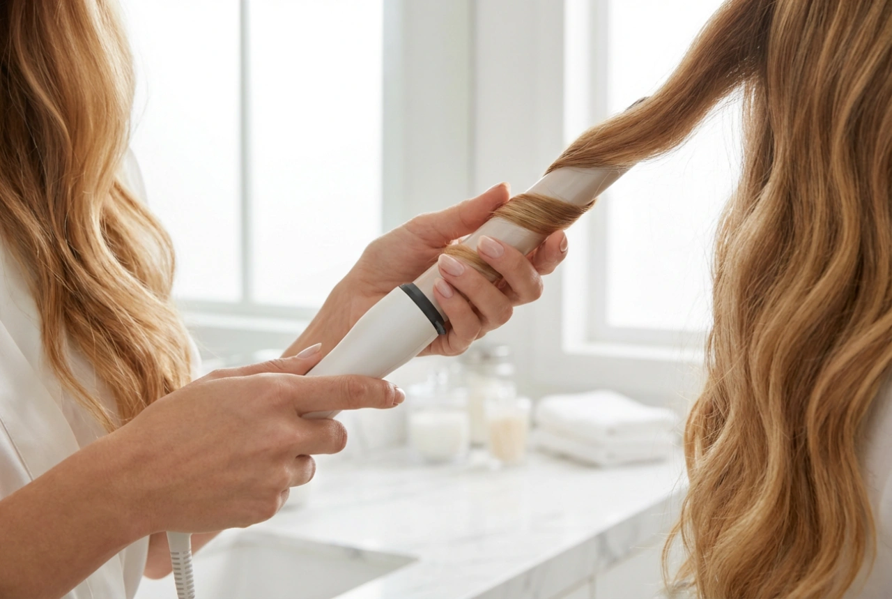 Rizador para cabello largo: elección del diámetro, técnica y fijación