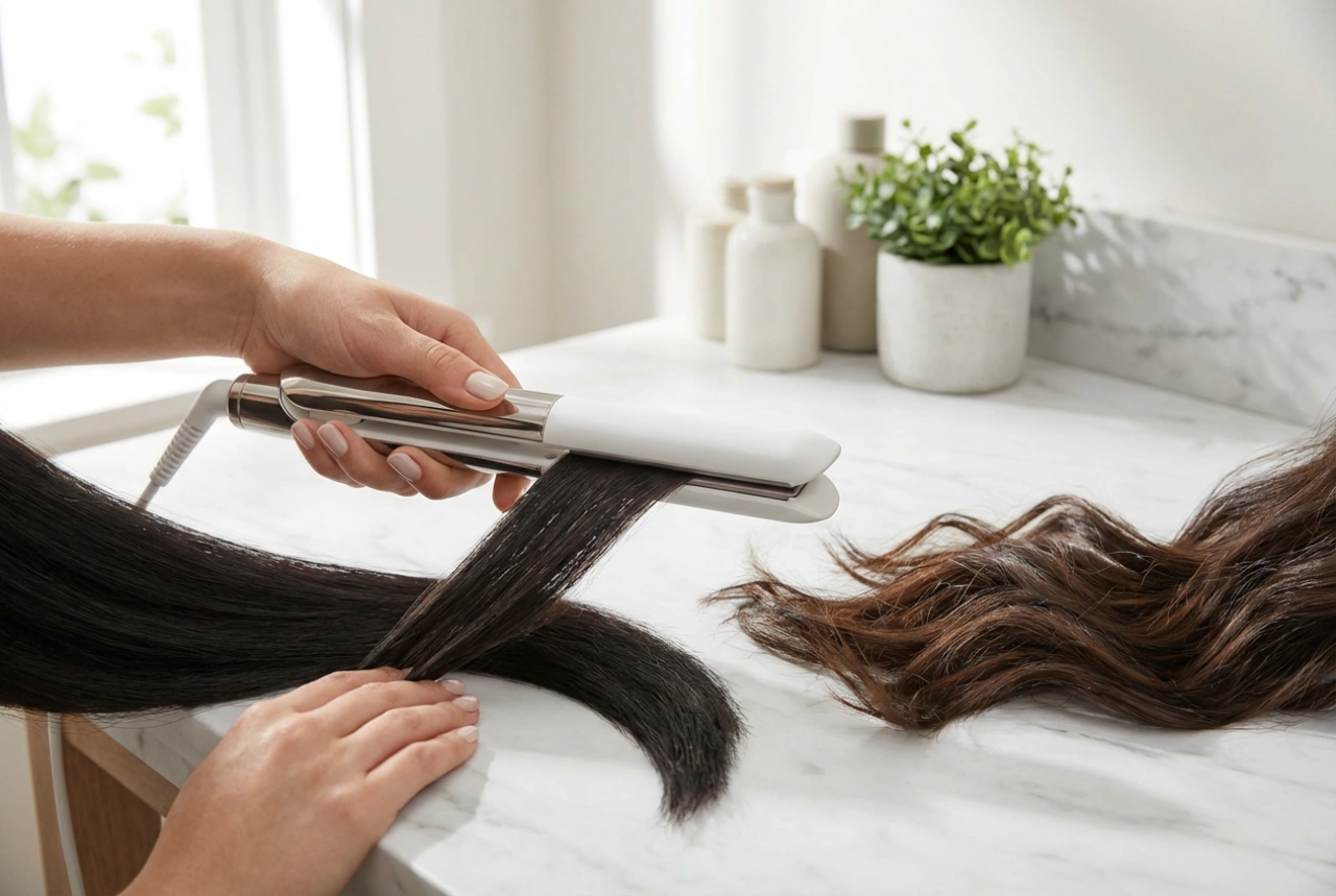 Plancha y rizador 2 en 1: cómo crear dos looks con una sola herramienta