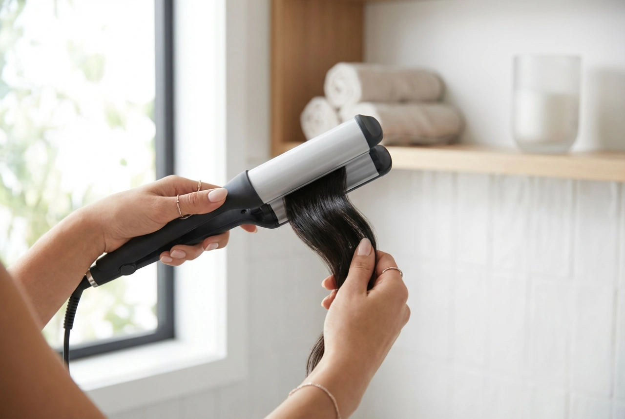 Ondulador de barril ancho: cómo crear ondas amplias sin marcas