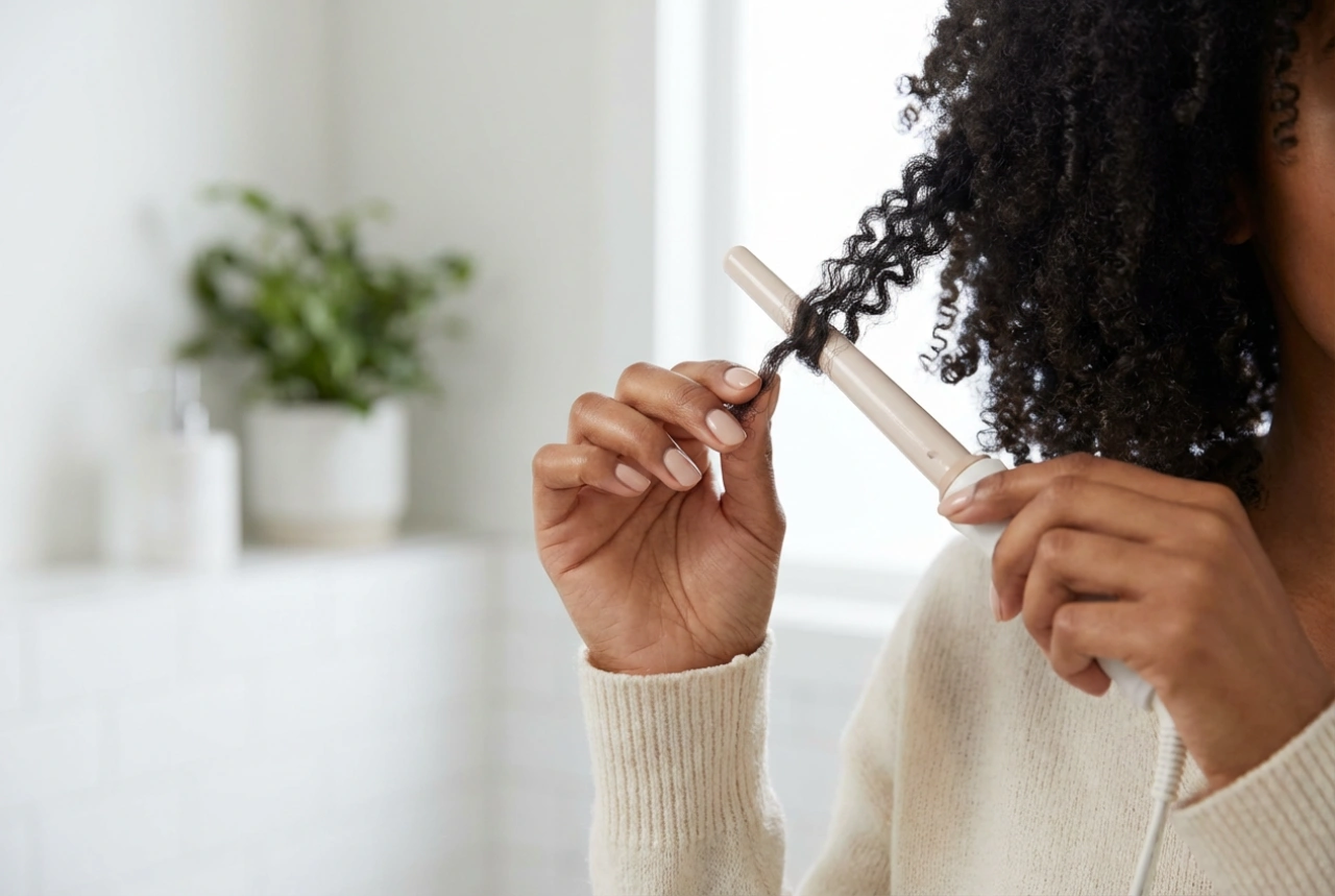 Rizador para cabello afro: pequeños tirabuzones paso a paso y buenos hábitos