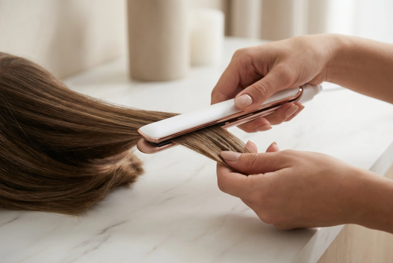 Miniplancha de pelo: estilización precisa para mechones cortos y flequillo