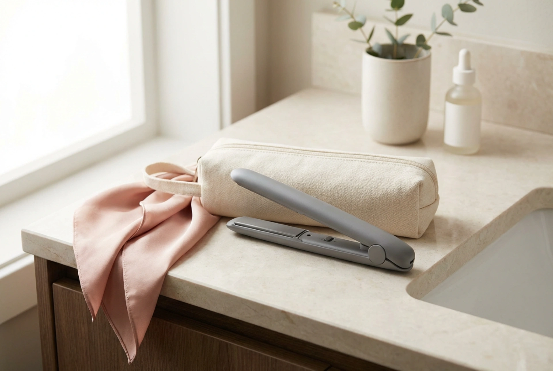 Plancha de pelo mini para viaje: estilo ligero en el equipaje de mano