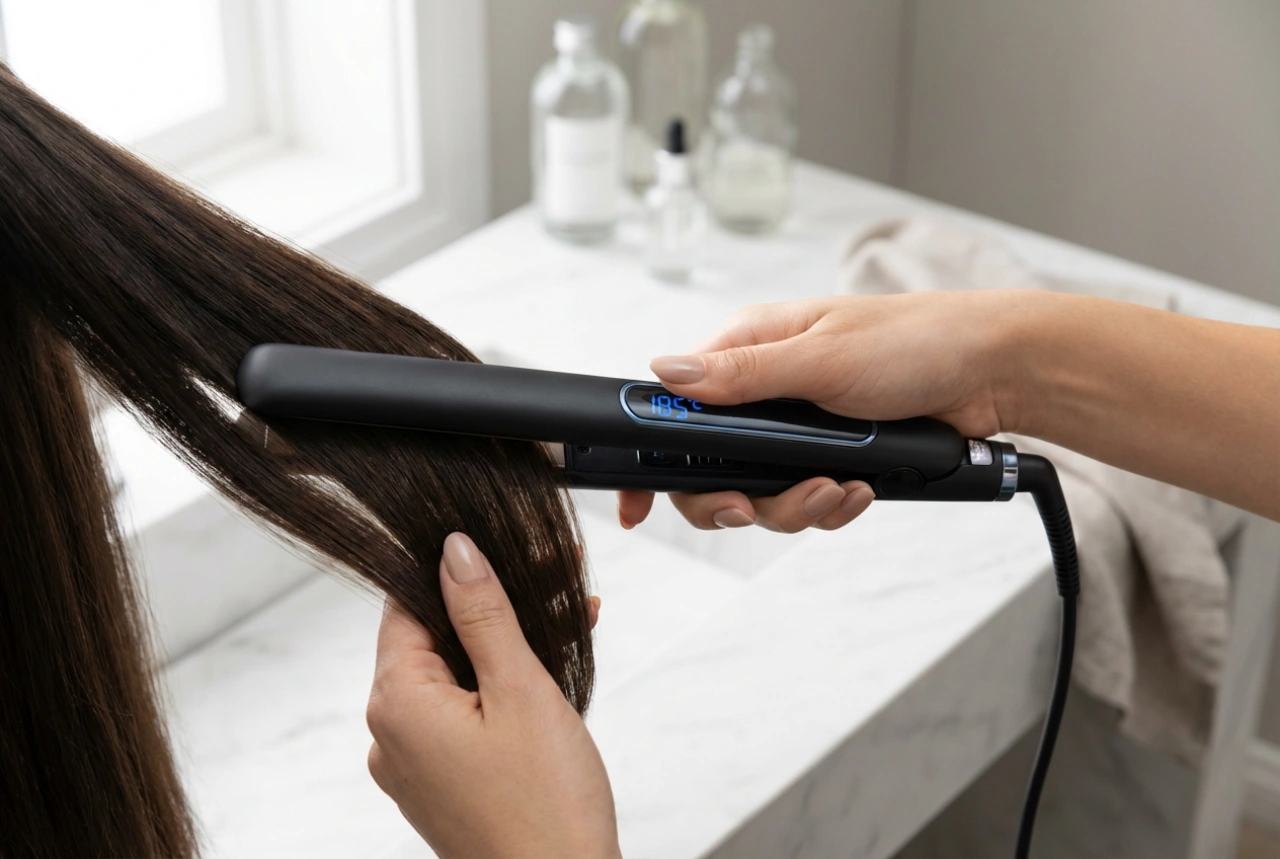 Plancha de pelo con control de temperatura: cómo elegir los ajustes y peinar sin dañar el cabello