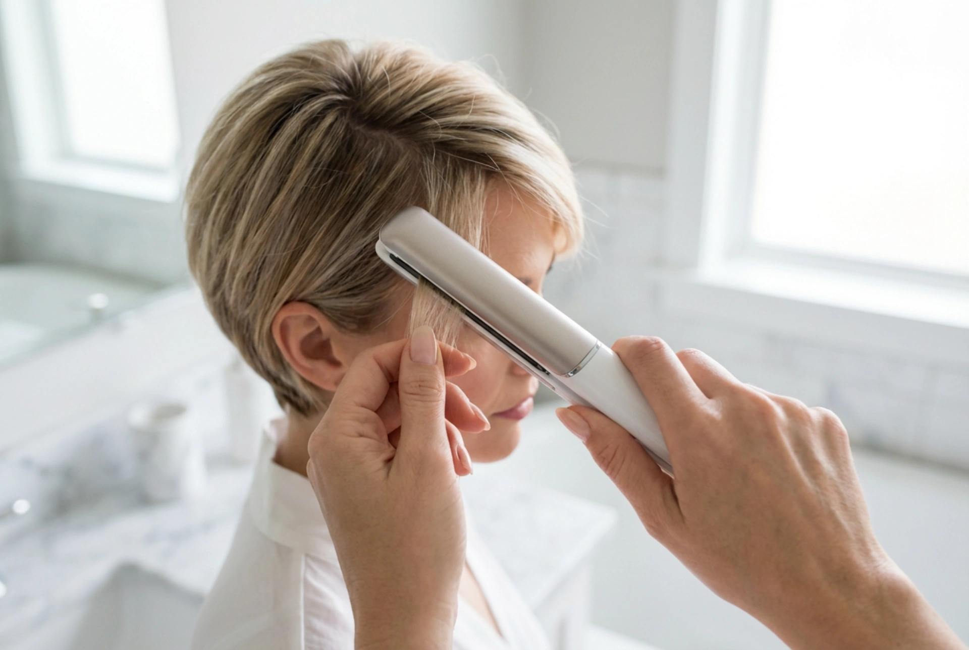 Plancha de Pelo Fina: La Herramienta Ideal para Pelo Corto, Flequillo y Baby Hair