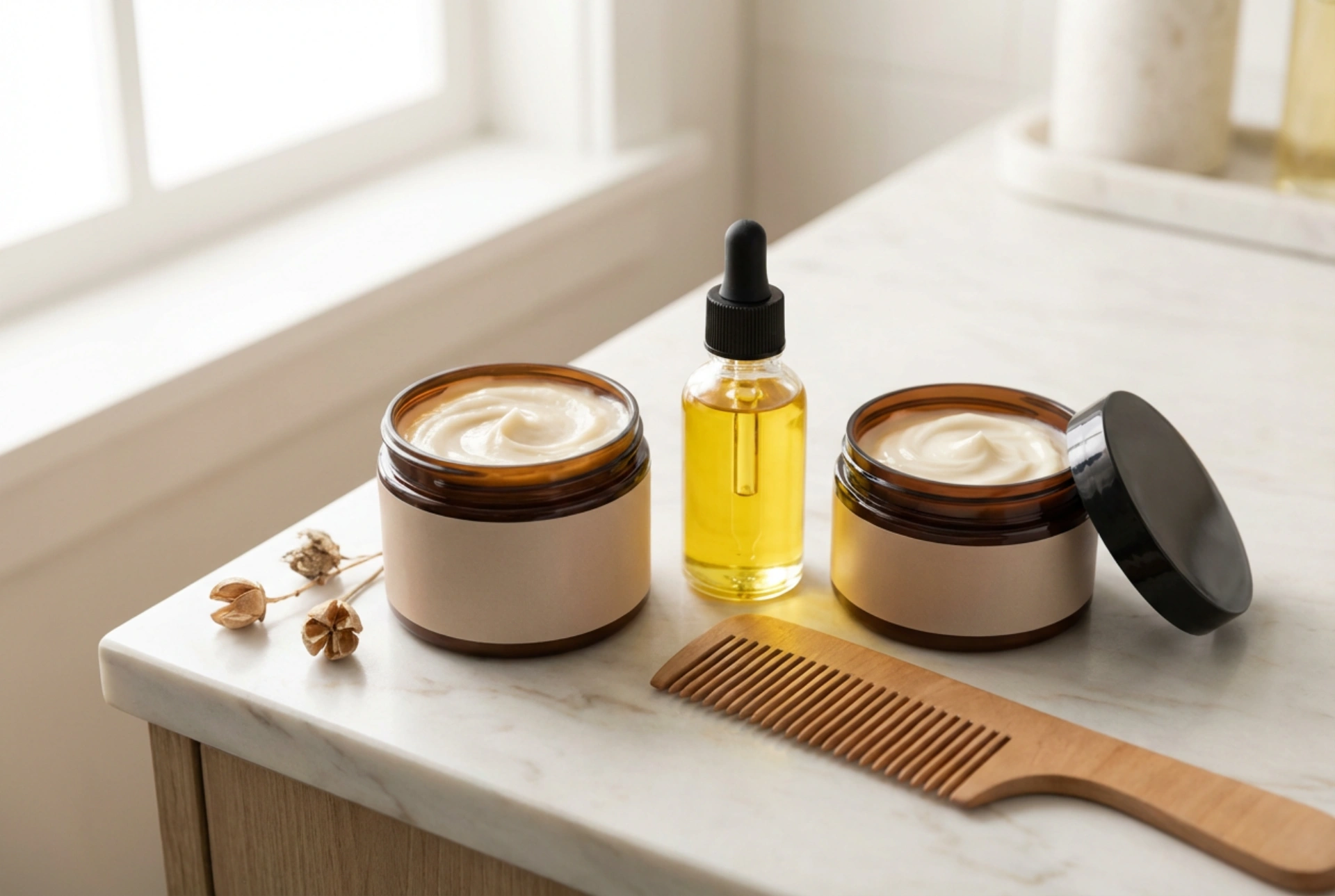 Acondicionador para cabello rizado: humectantes, emolientes y el método OMO
