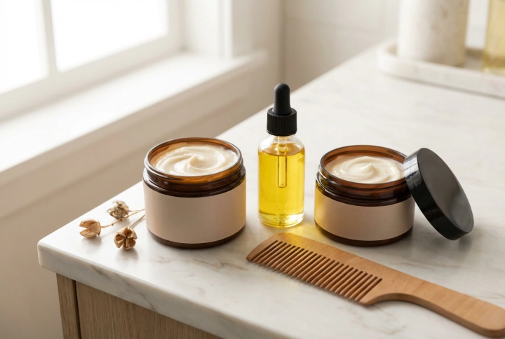Acondicionador para cabello rizado: humectantes, emolientes y el método OMO