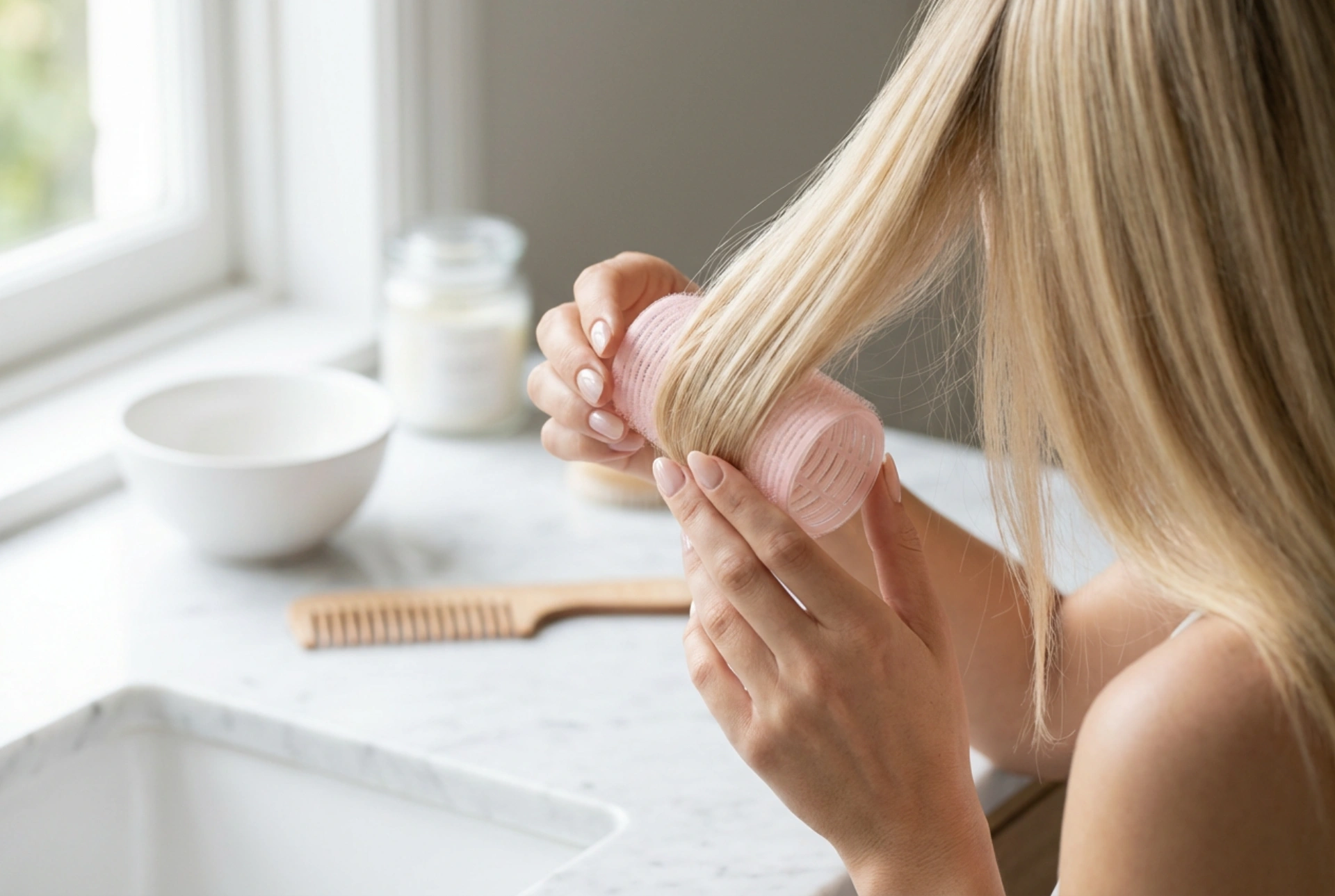 Rulos grandes para el cabello: cuándo elegirlos y cómo usarlos