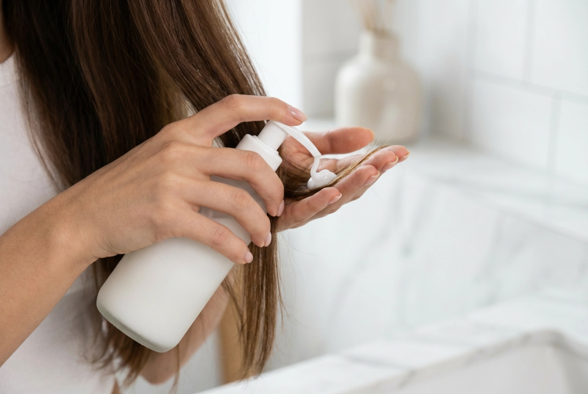 Cómo usar acondicionador sin aclarado a diario para un cabello radiante