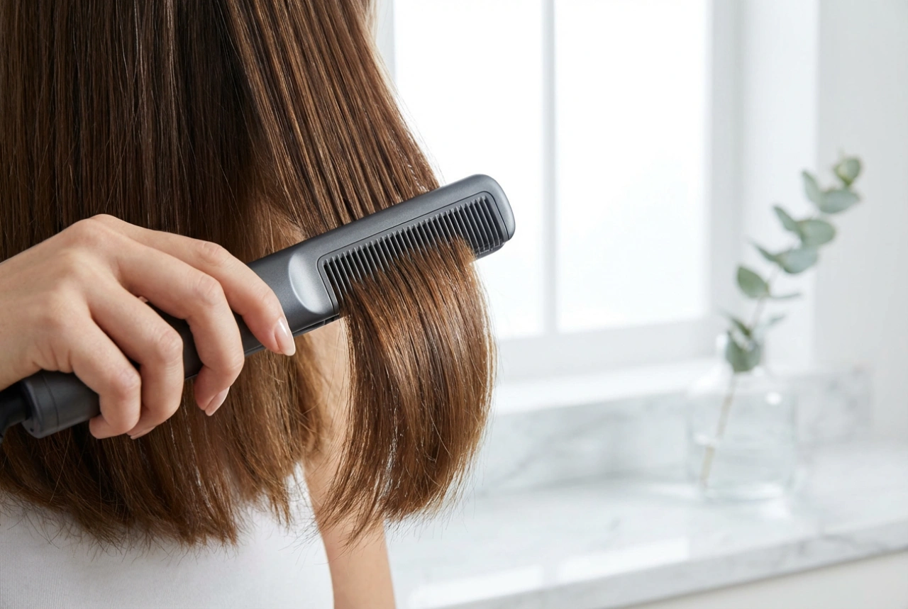 Planchas de pelo con peine integrado: desenredado, presión y velocidad