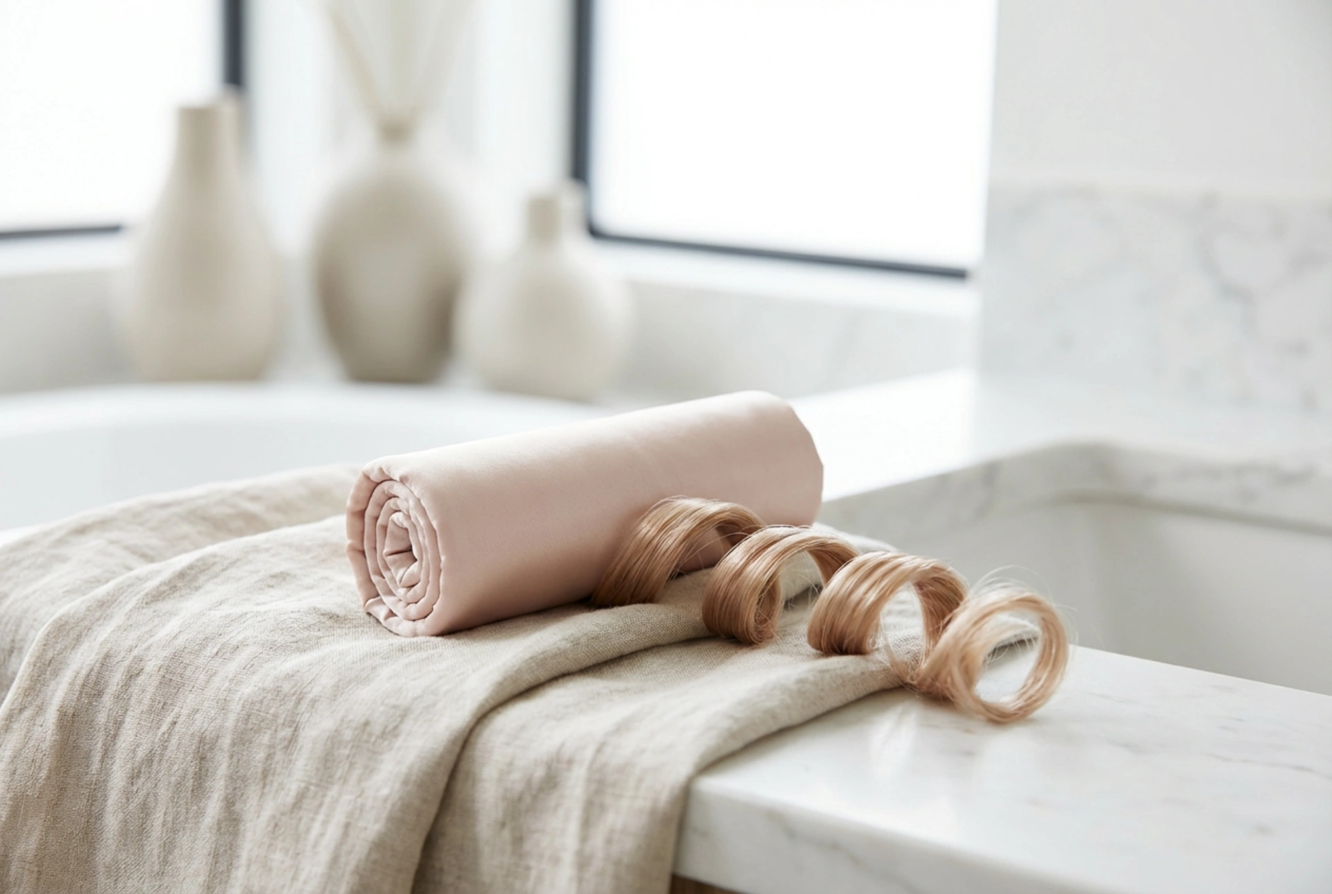 Rulo de seda para el cabello: cómo conseguir rizos suaves sin calor