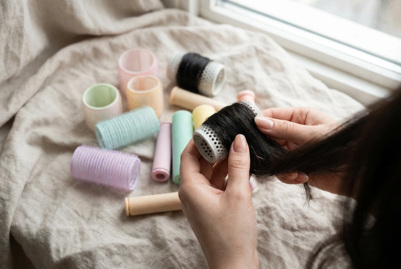 Rulos para el pelo: tipos, diámetros y cómo colocarlos paso a paso