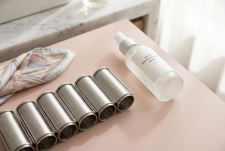 Rulos metálicos para el cabello: cuándo usarlos y cómo proteger tus mechones