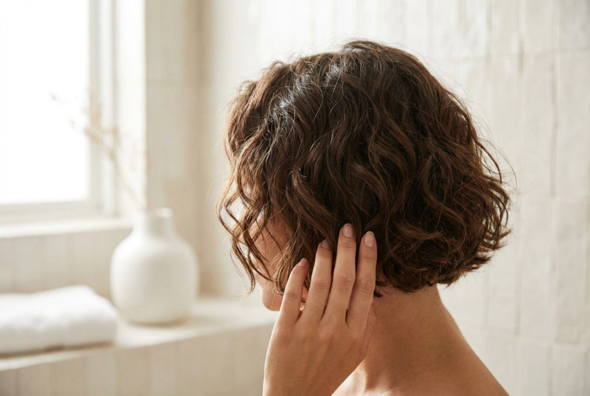 Cabello corto con ondas: técnicas rápidas sin calor extremo