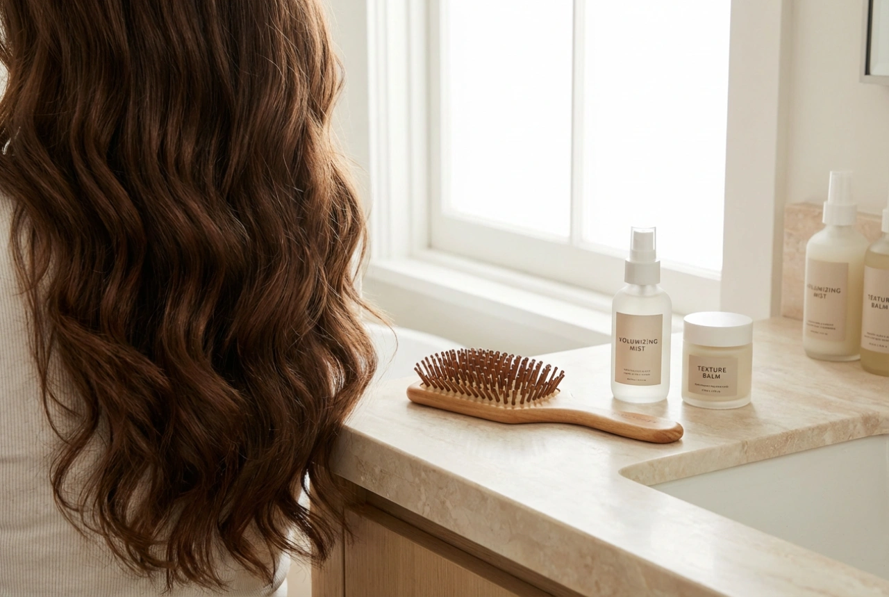 Peinado para cabello ondulado: preparación, estilizado y fijación