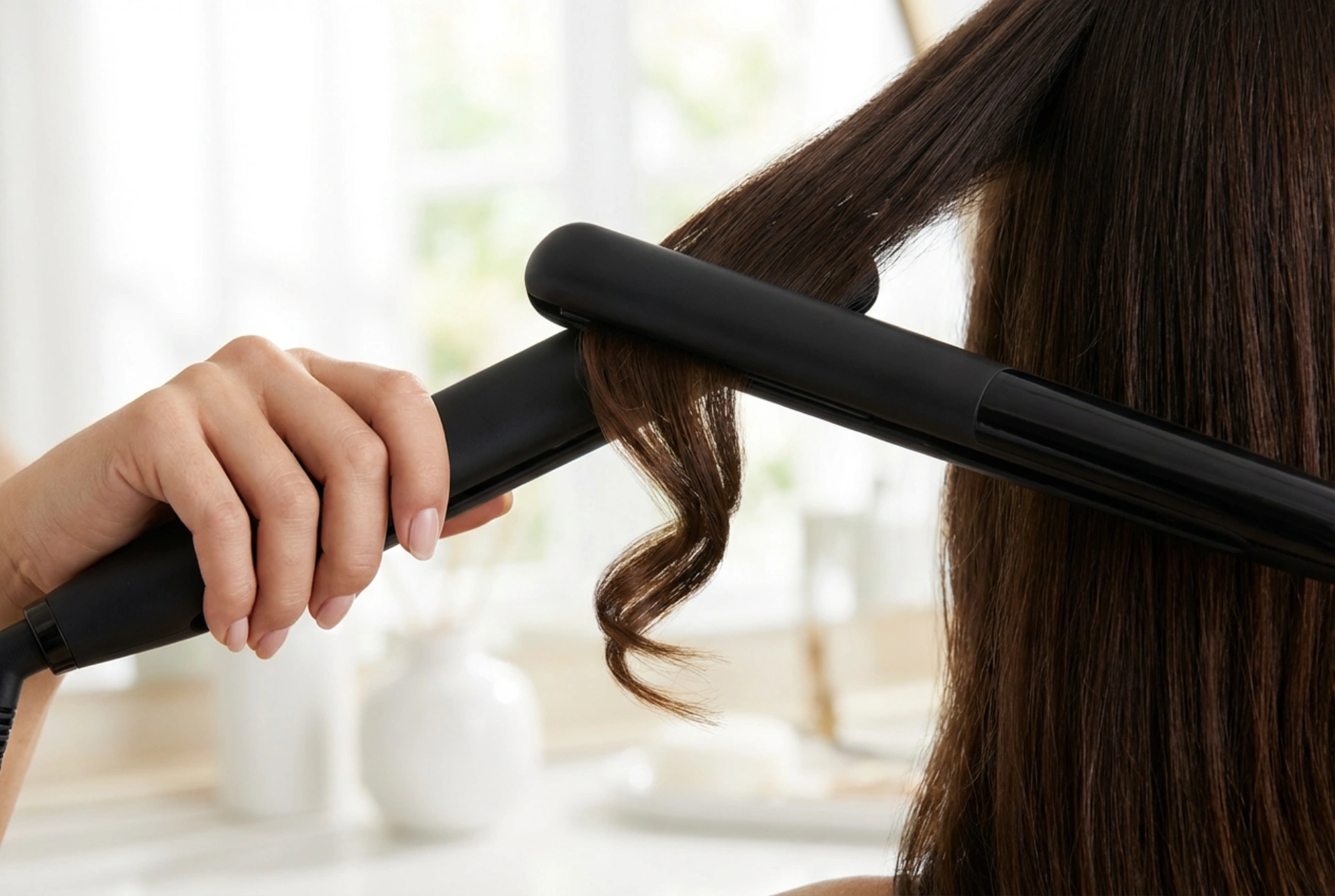Cómo rizar el pelo con la plancha: técnica, protección y fijación