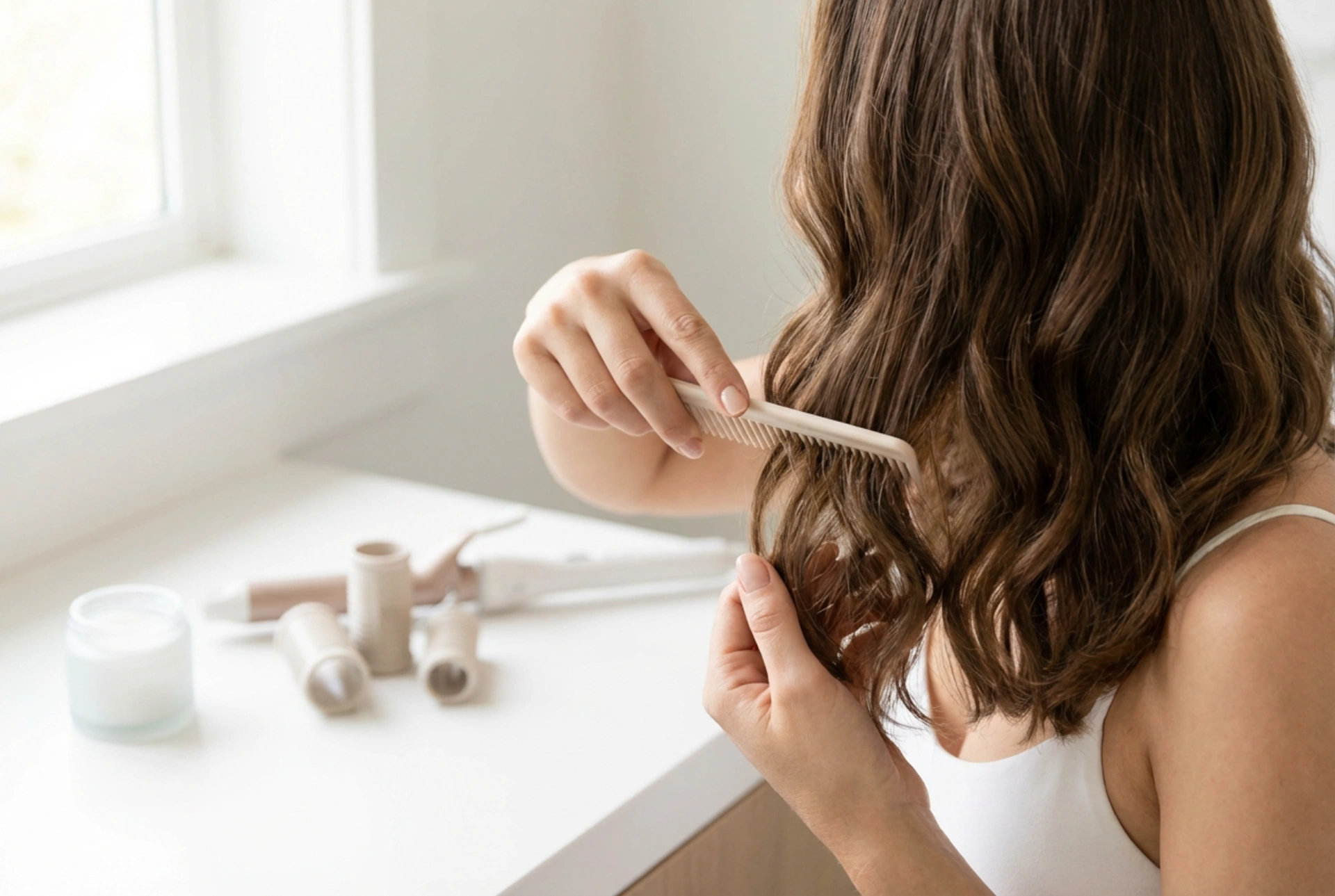 Rizos en cabello de longitud media: 4 técnicas desde el rizador hasta los rulos flexibles