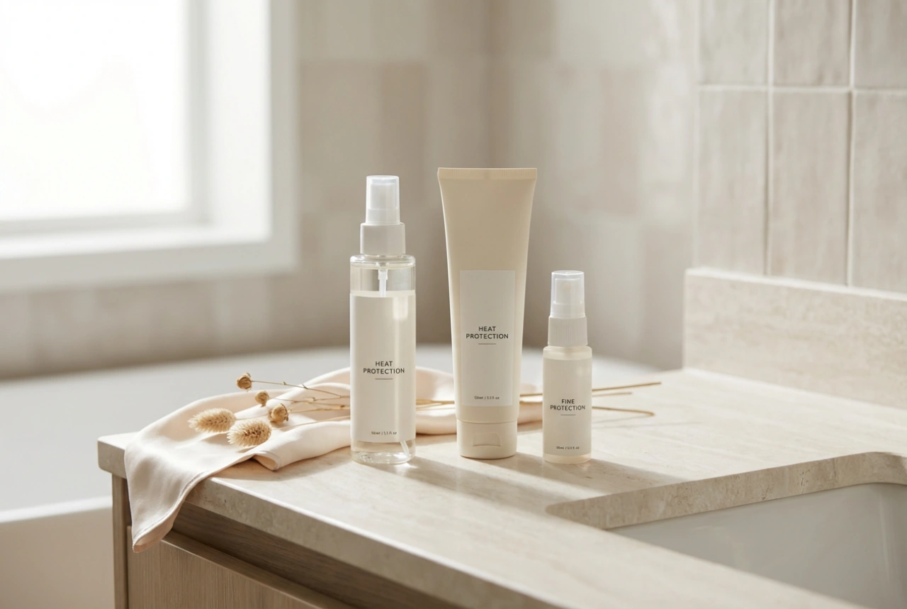 Protección térmica diaria para el cabello: sprays, cremas y brumas