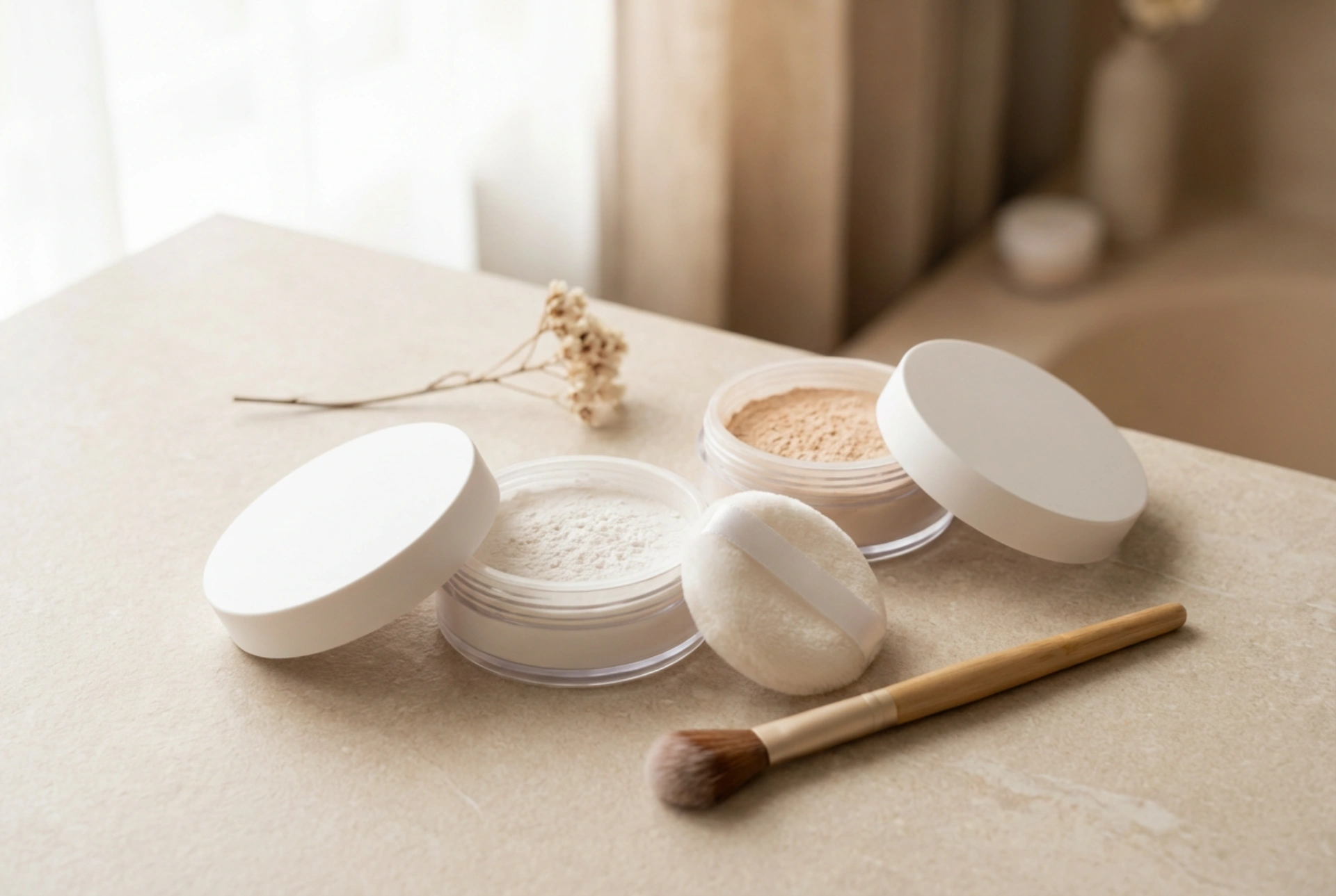 Polvo para el cabello vs. polvo facial: cuándo elegir cada uno y cómo aplicarlo