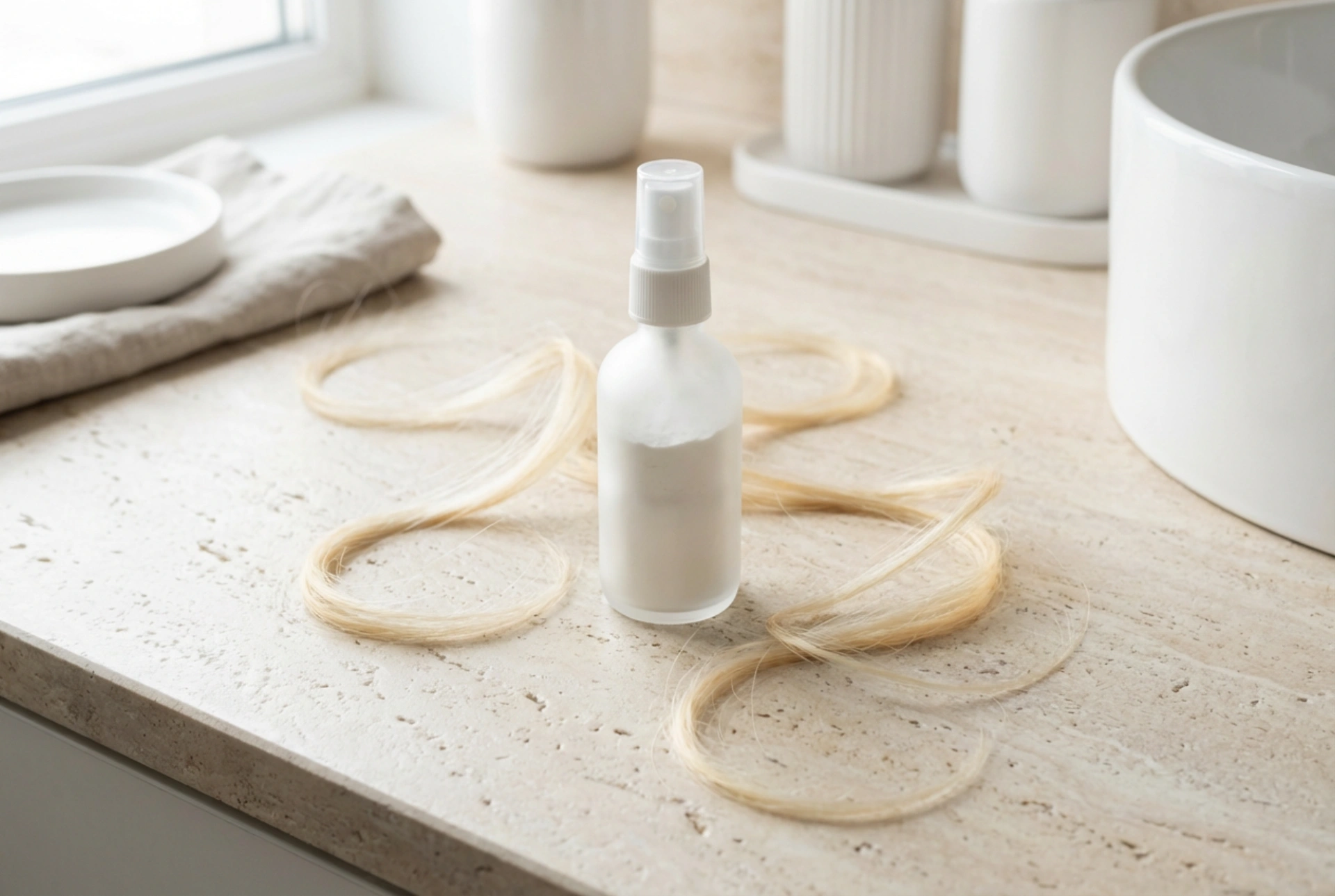 Volumen rápido: polvo para el cabello en spray y su aplicación