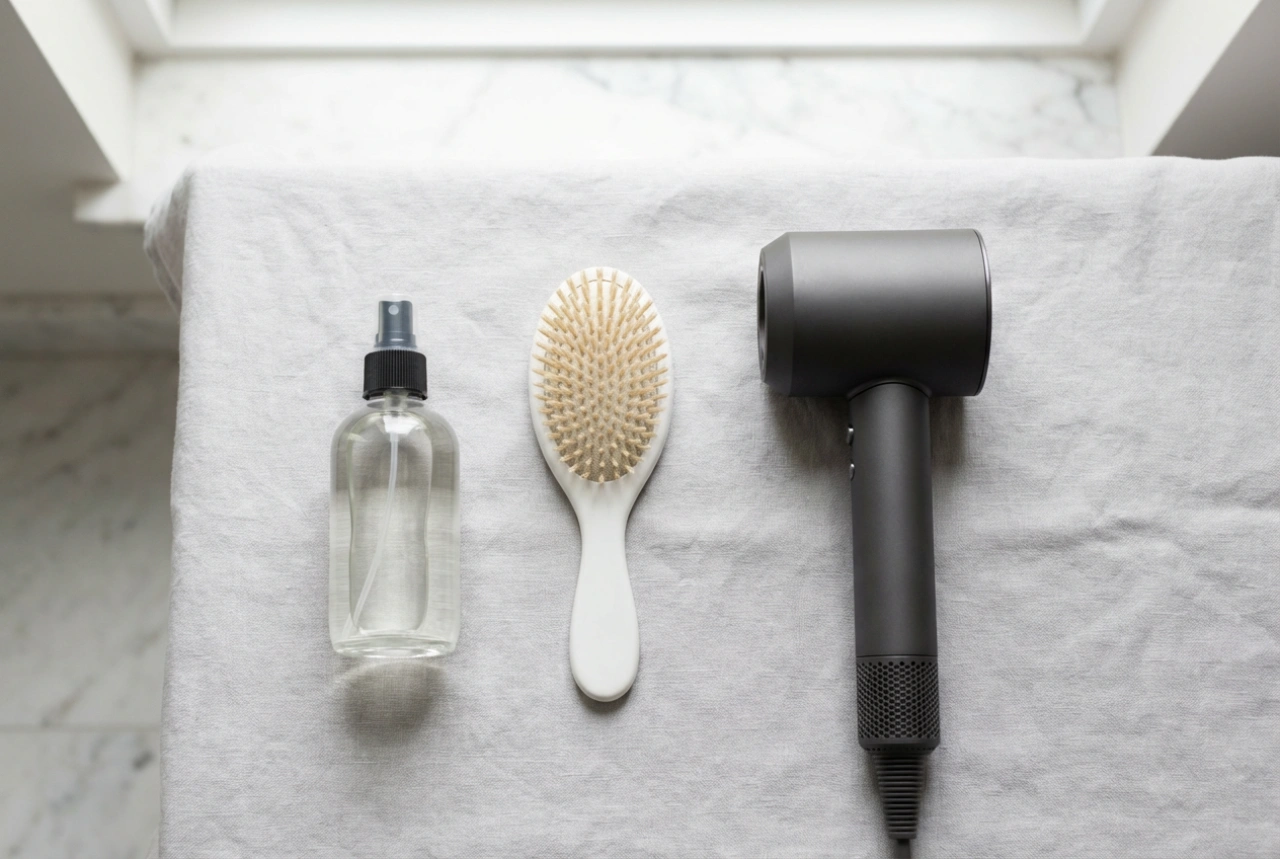 Protección térmica para el cabello: el orden correcto en la rutina de peinado