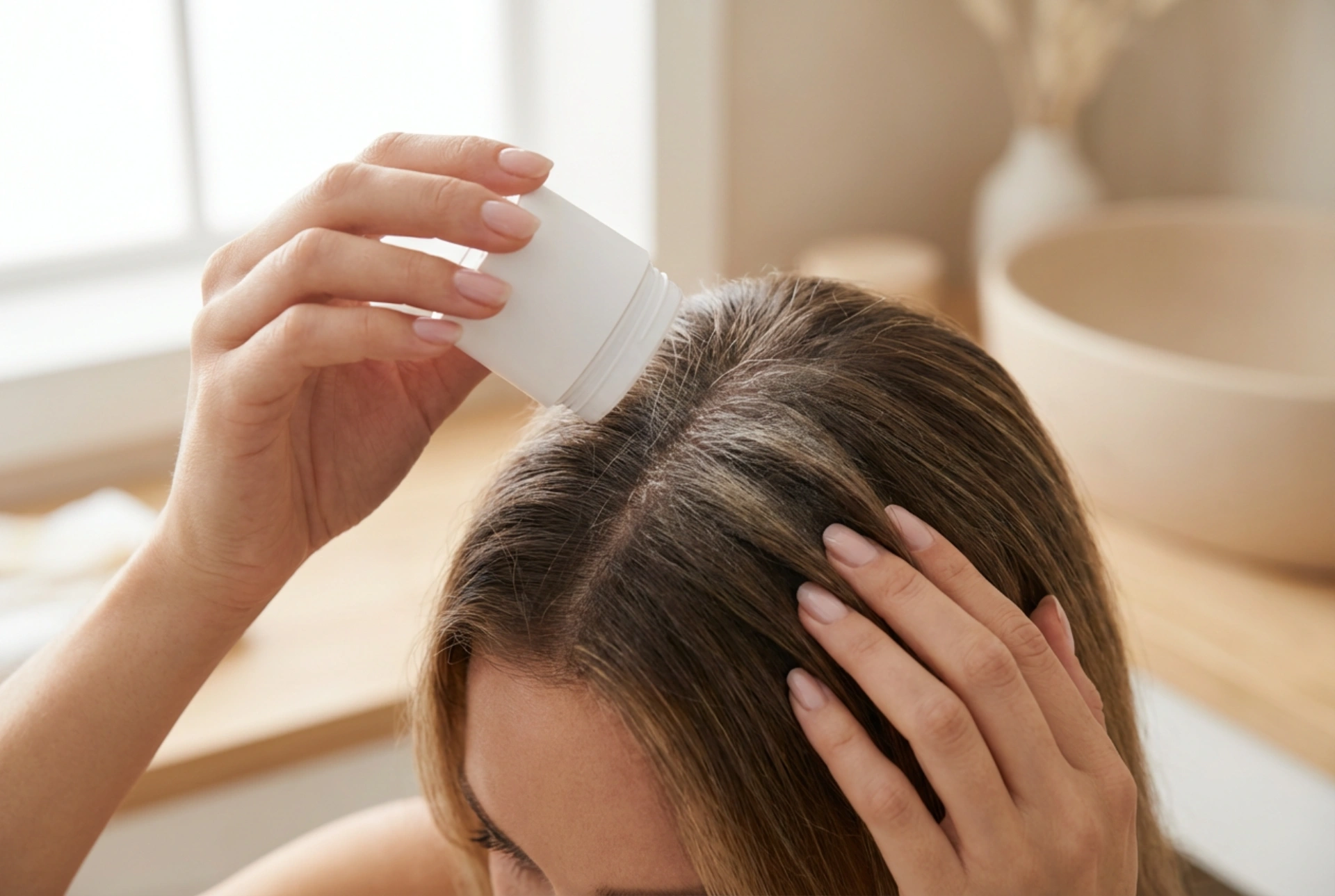 Polvo para dar volumen al cabello: efecto push-up en la raíz en 3 pasos