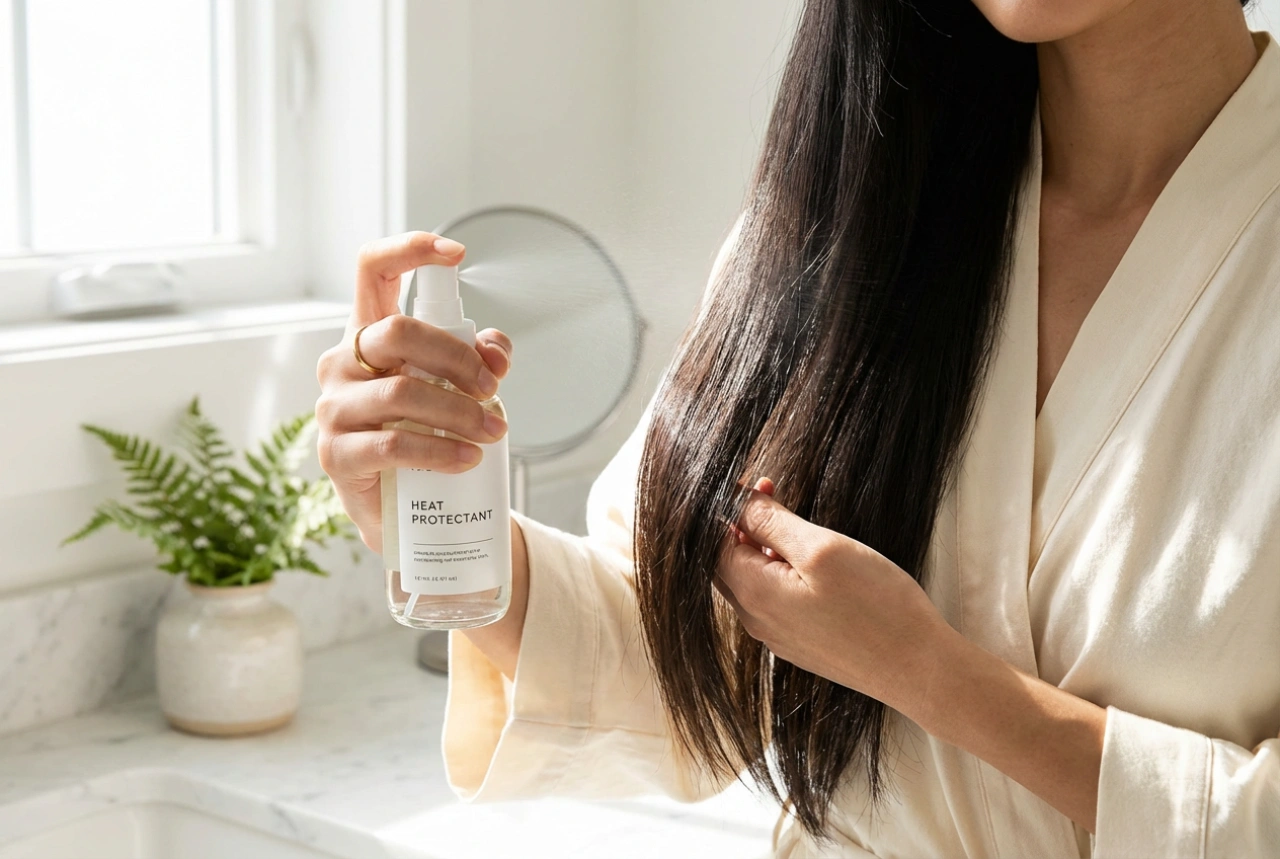 Protector térmico para el cabello: cómo elegirlo y aplicarlo correctamente en el peinado