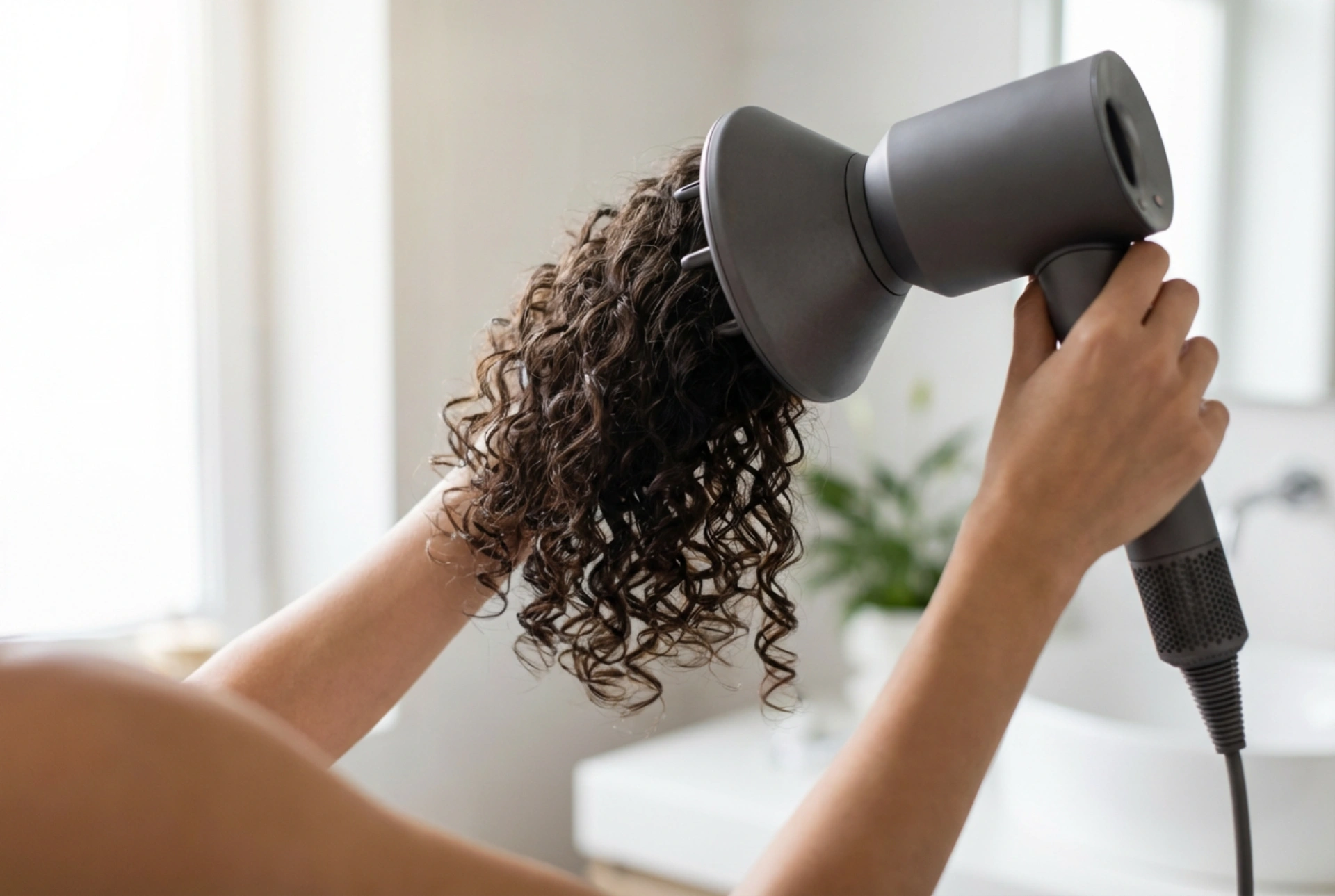Secador para cabello rizado: ajustes, difusor y protección del rizo