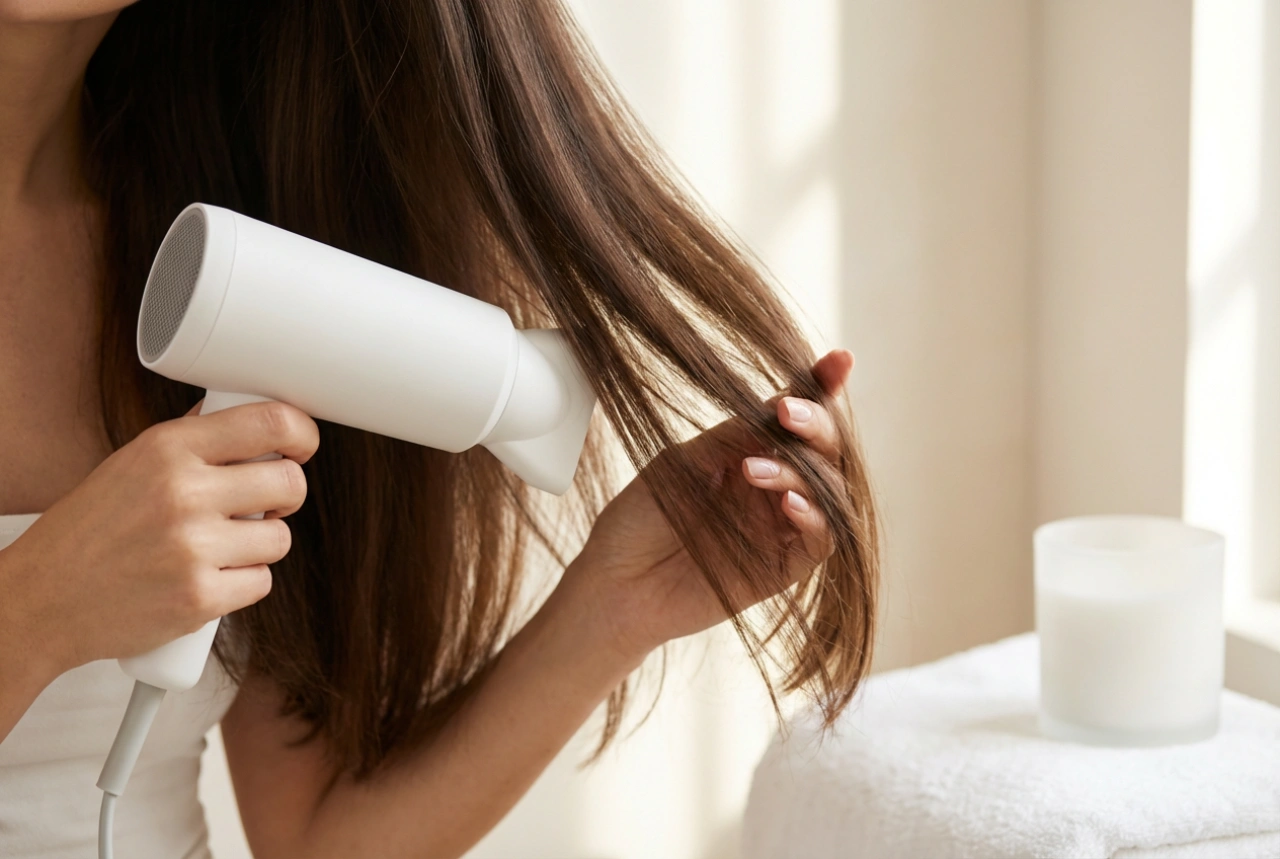 Secadores de pelo: potencia, boquillas y técnicas sin sobrecalentamiento