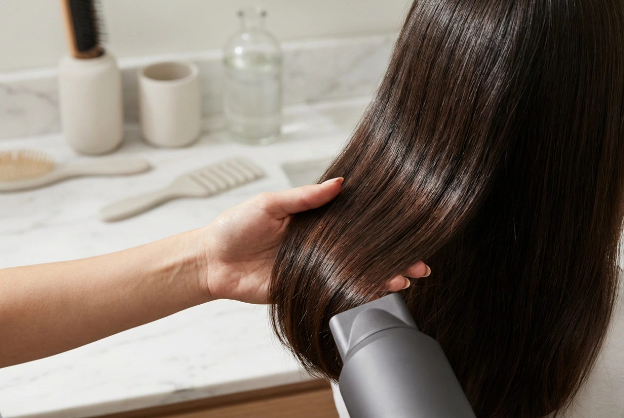 Secador de 2400 W: secado eficaz y seguro paso a paso