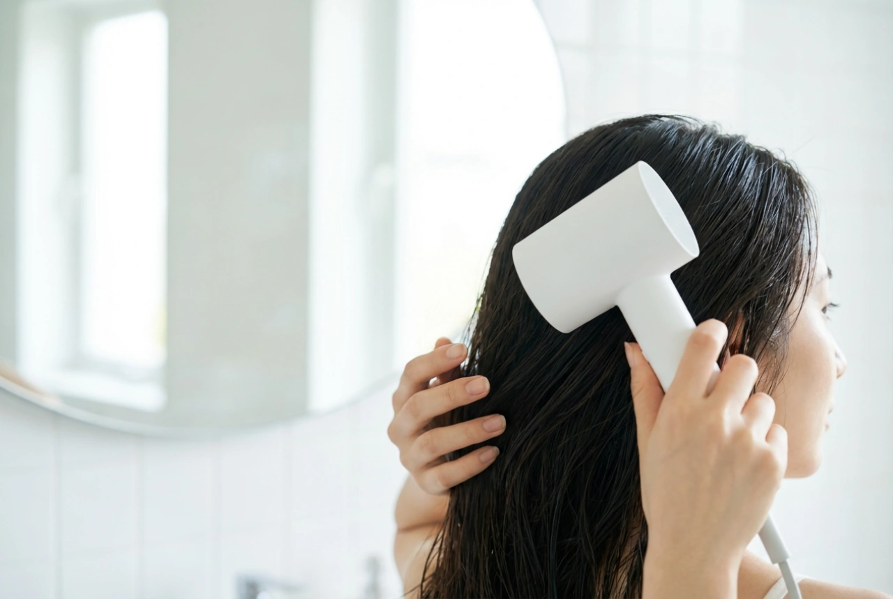 2200 W en un secador de pelo: secado rápido y protección contra el sobrecalentamiento