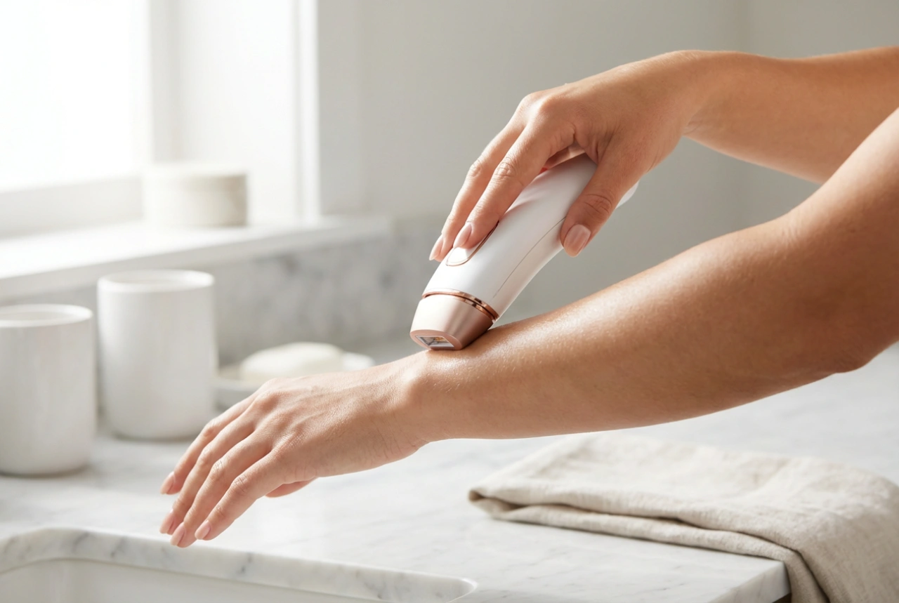 Depilación con luz en casa paso a paso: preparación, sesión y cuidados posteriores