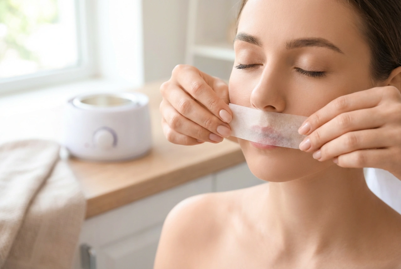 Depilación del bigote sin irritación: guía paso a paso con cera