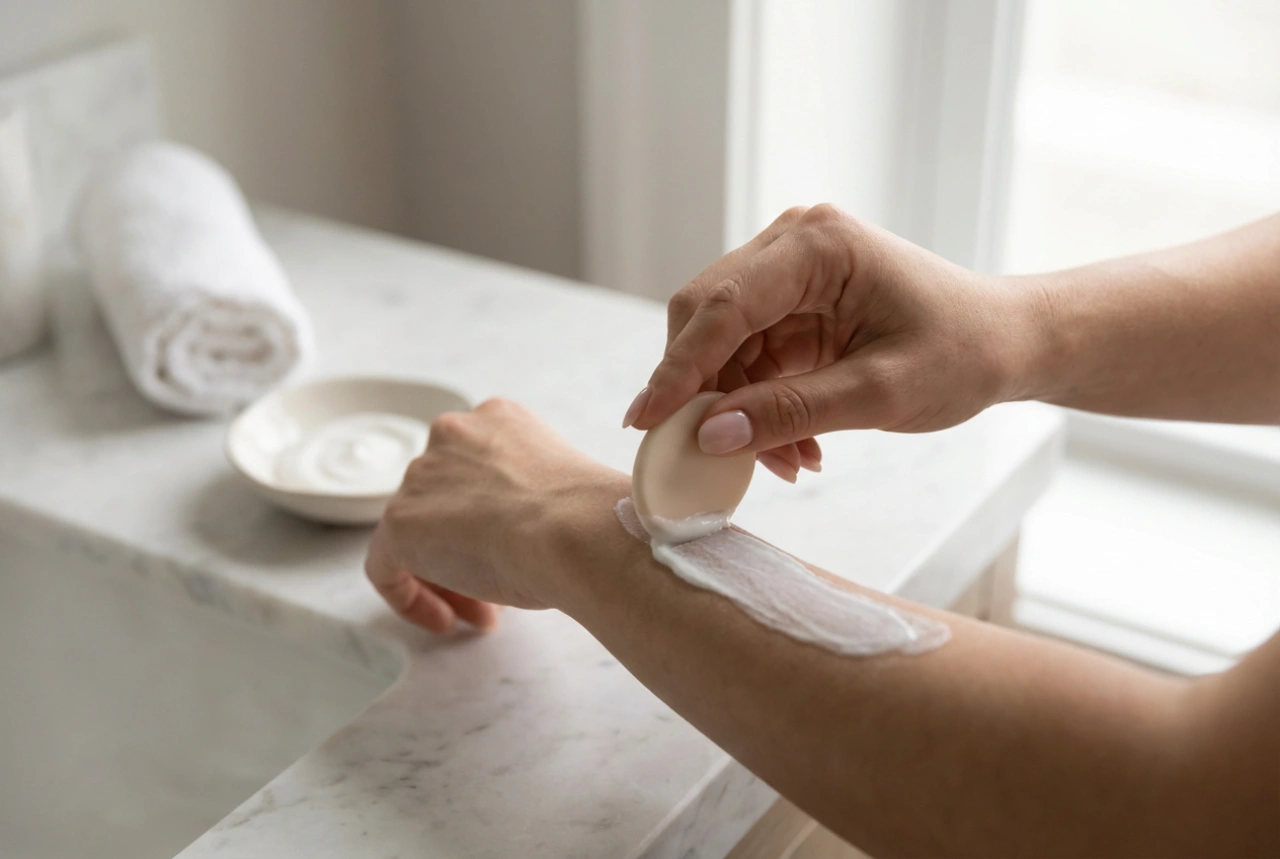 Crema depilatoria facial: aplicación delicada y errores comunes