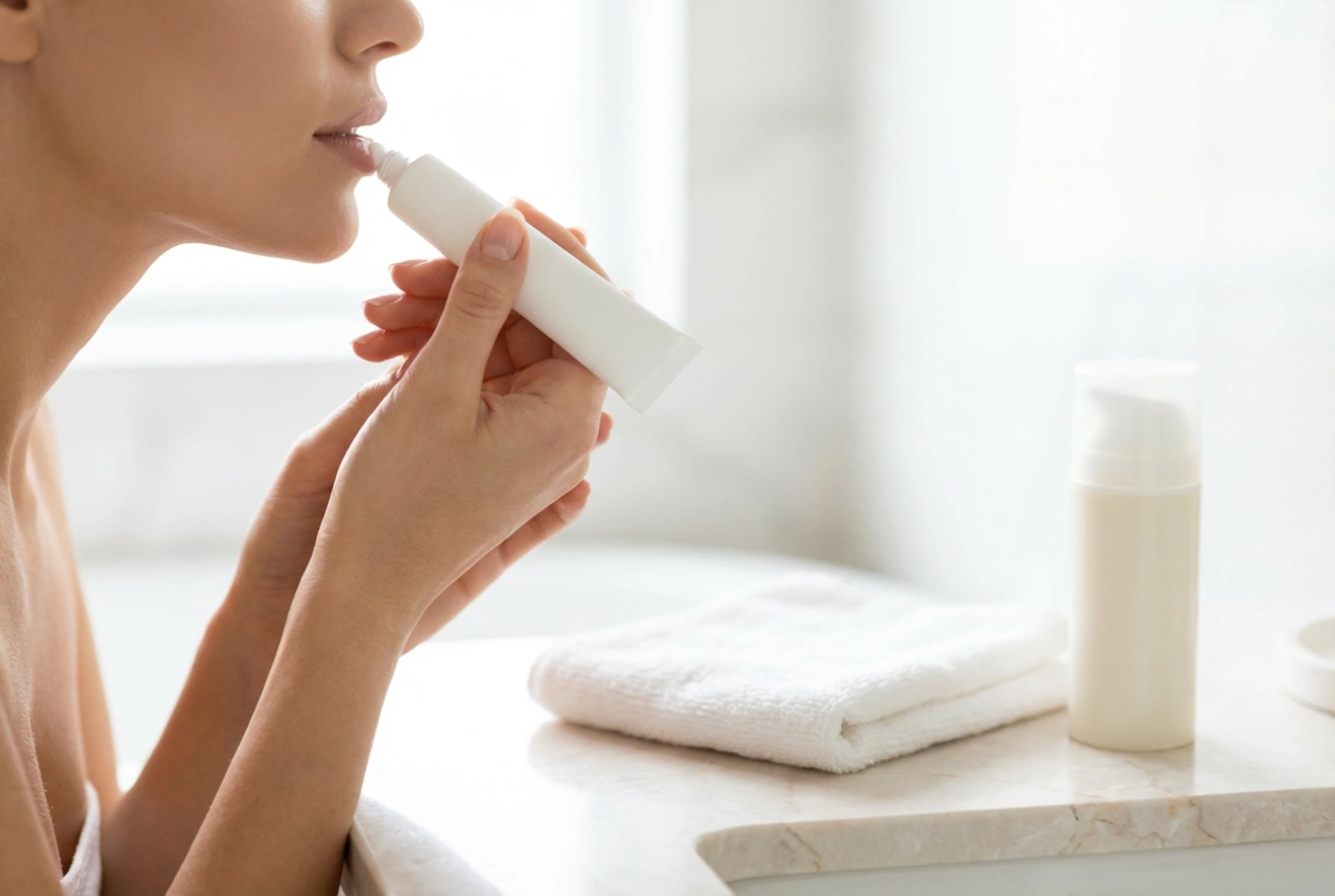 Depilación del vello del labio superior con crema: preparación, aplicación y retirada