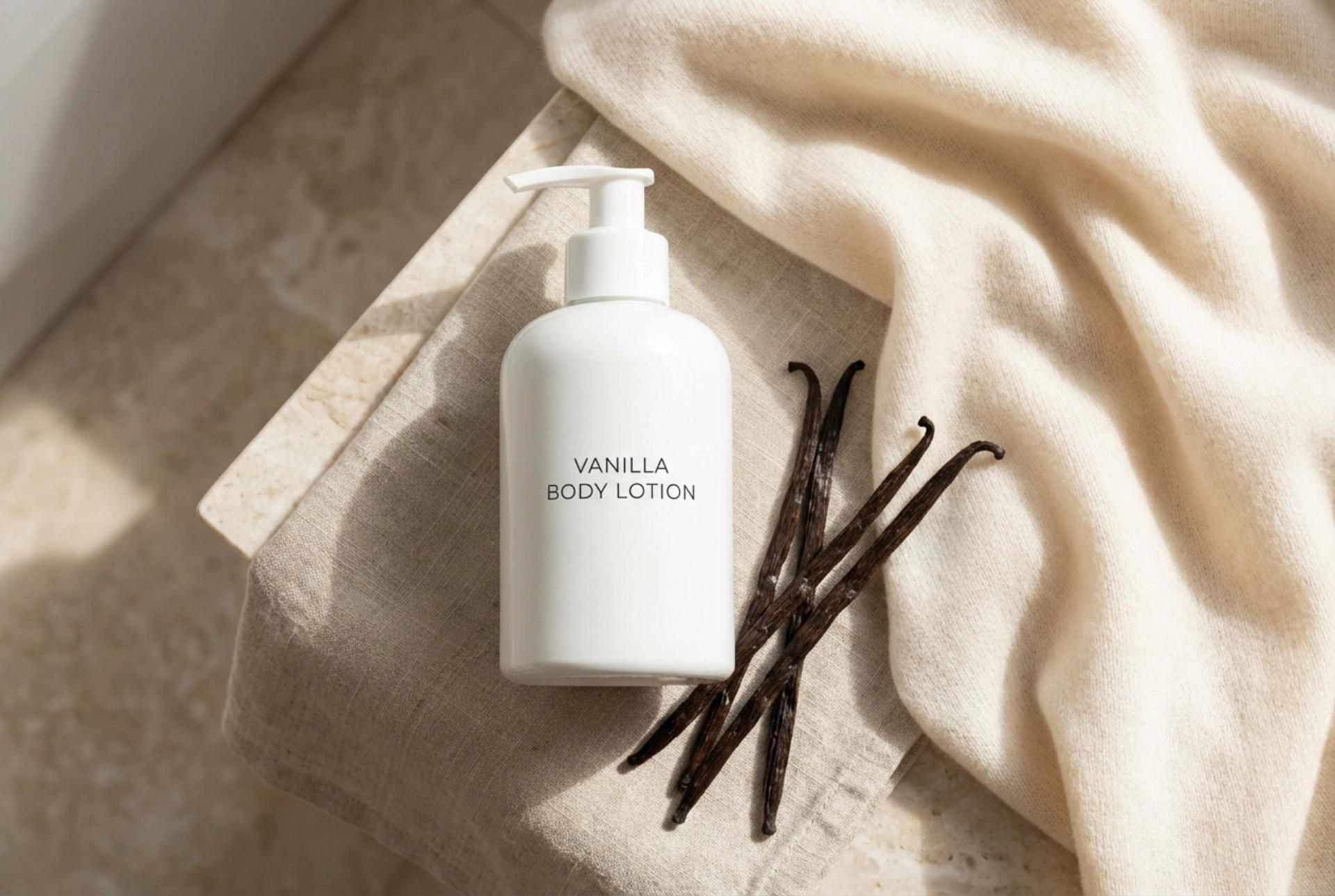 Loción corporal de vainilla: aroma agradable e hidratación eficaz