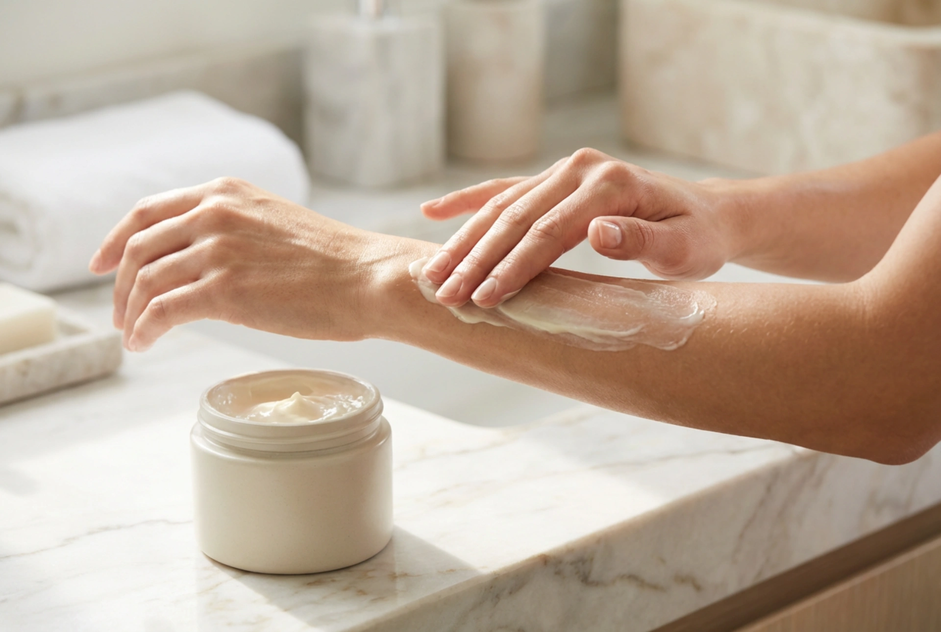 ¿Manteca corporal o crema hidratante? Cómo usar la manteca corporal para una piel suave