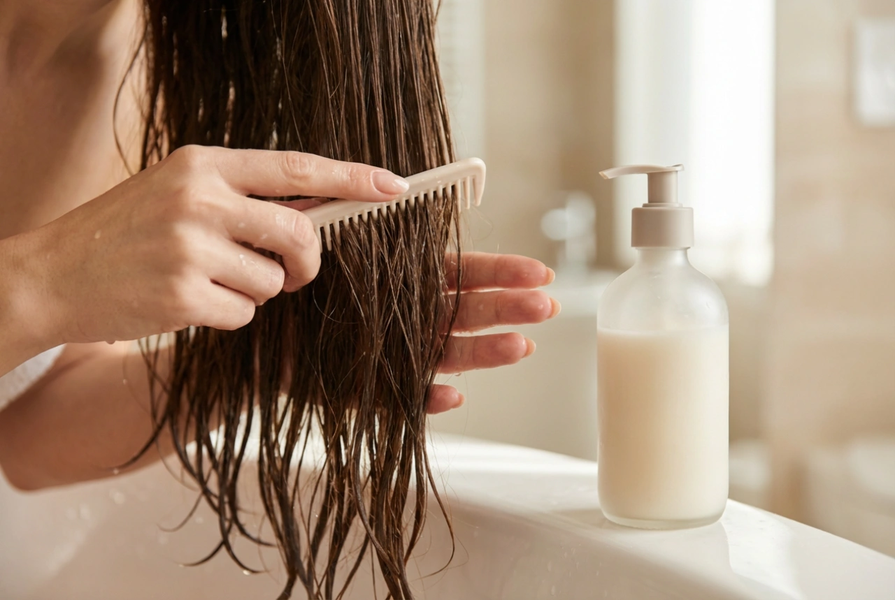 Acondicionador para desenredar el cabello: cómo facilitar el peinado sin dañarlo